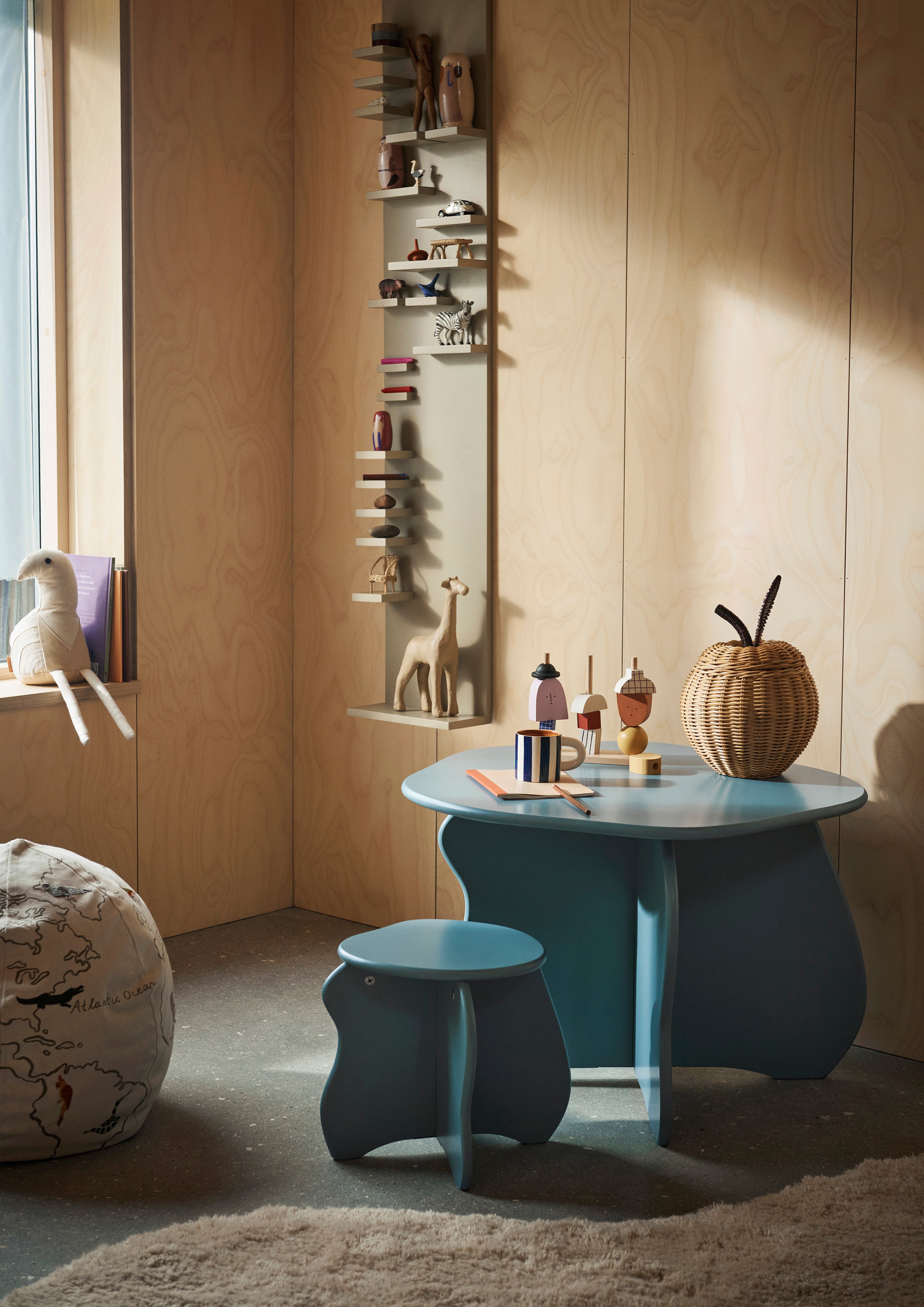 Kinderkruk SLOPE blauw