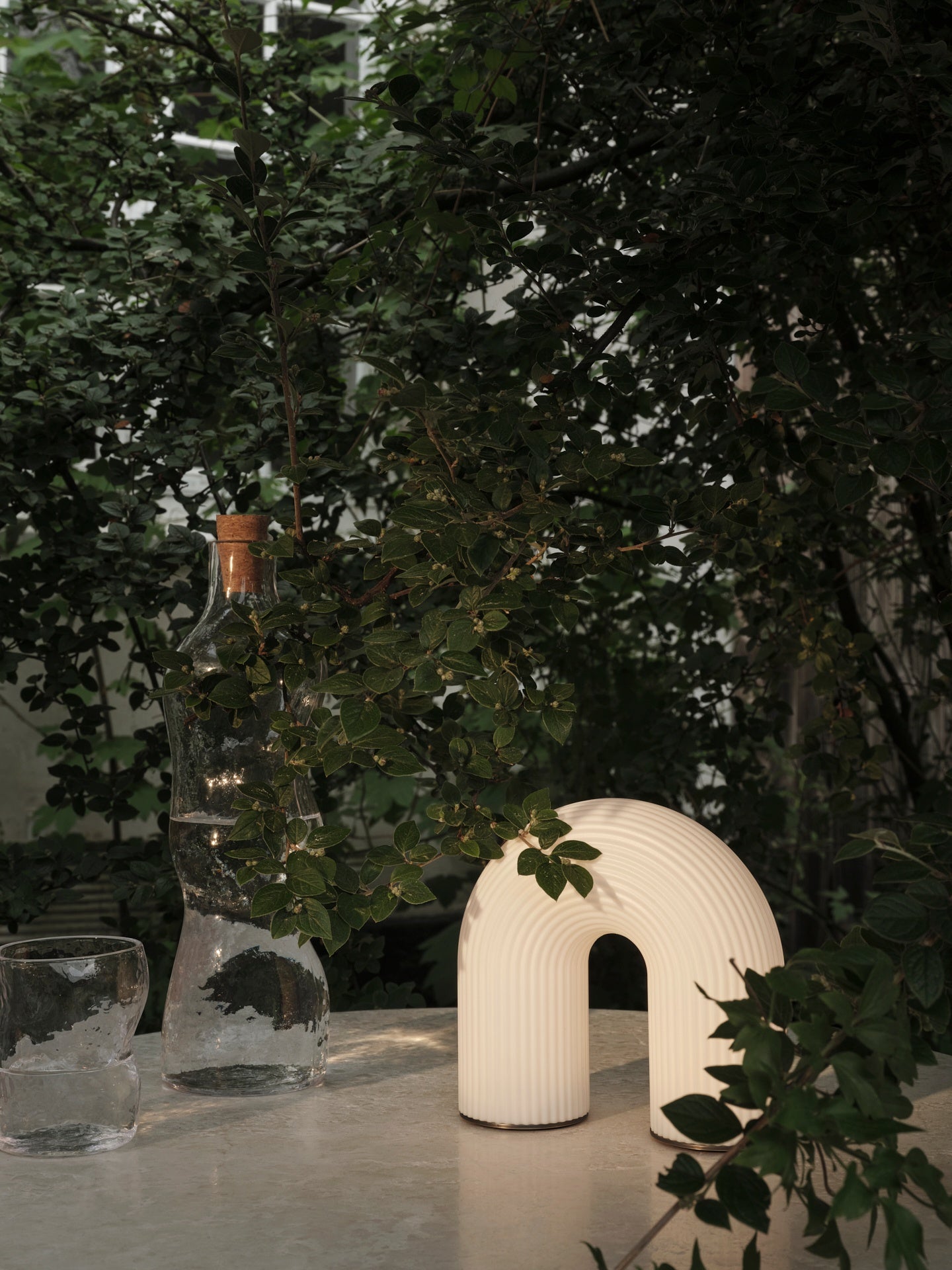 Draadloze lamp VUELTA wit