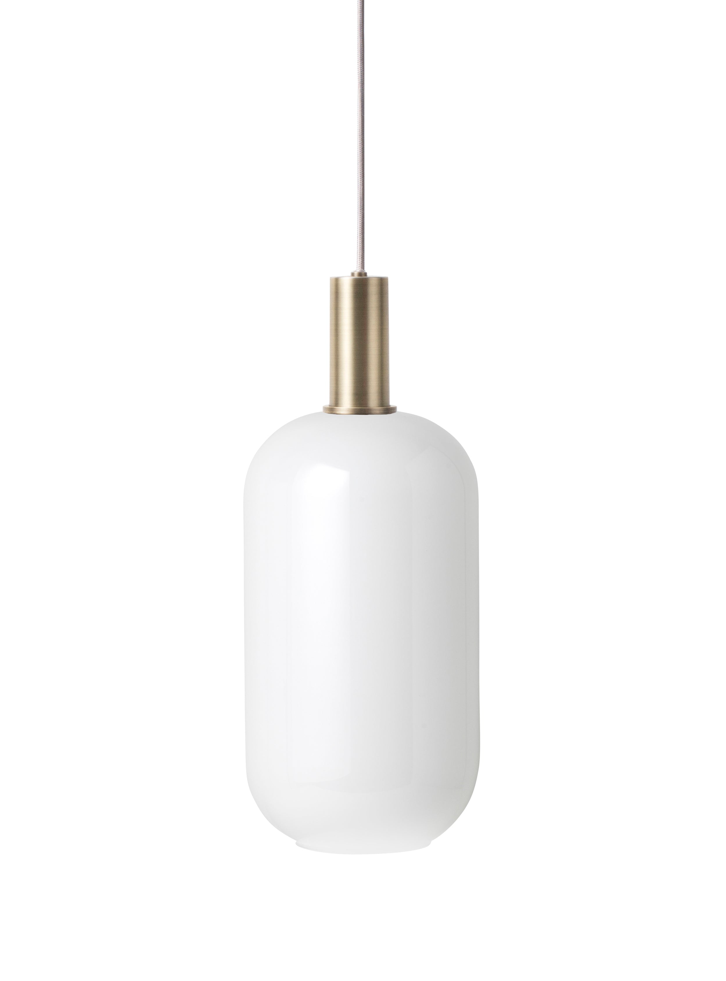 Opal TALL melkachtig lampenkap