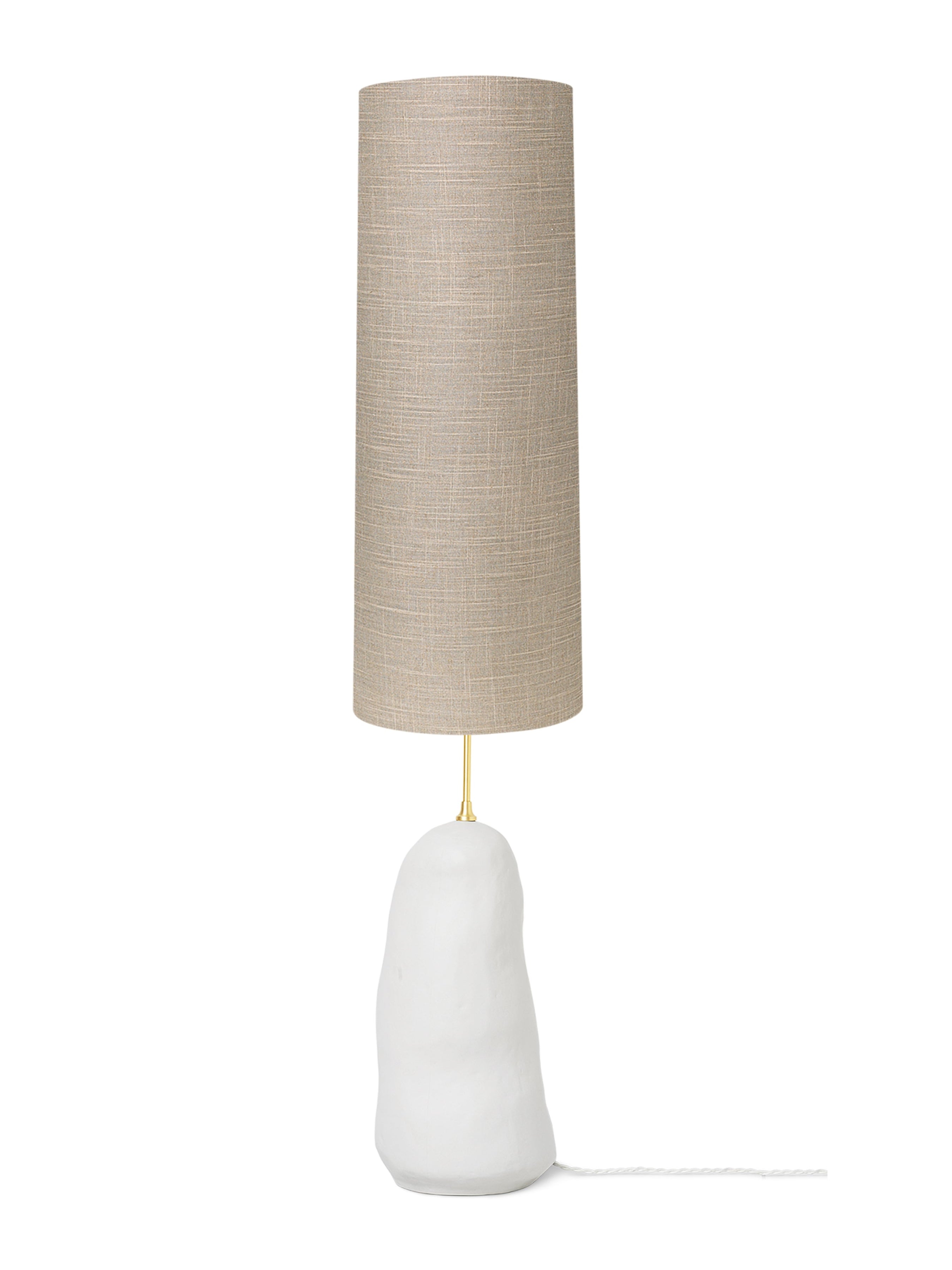 ECLIPSE LONG zandkleurige lampenkap