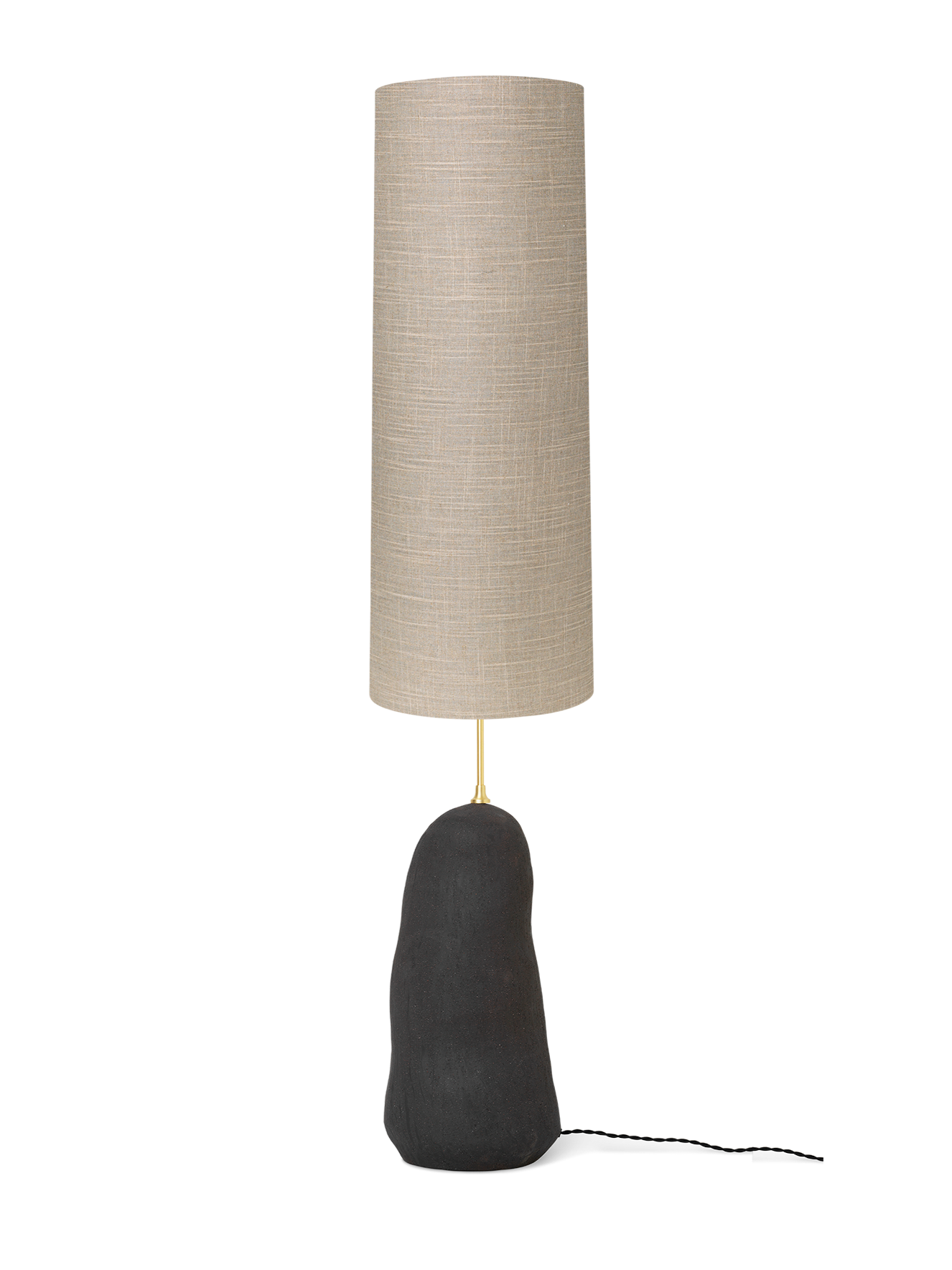 ECLIPSE LONG zandkleurige lampenkap