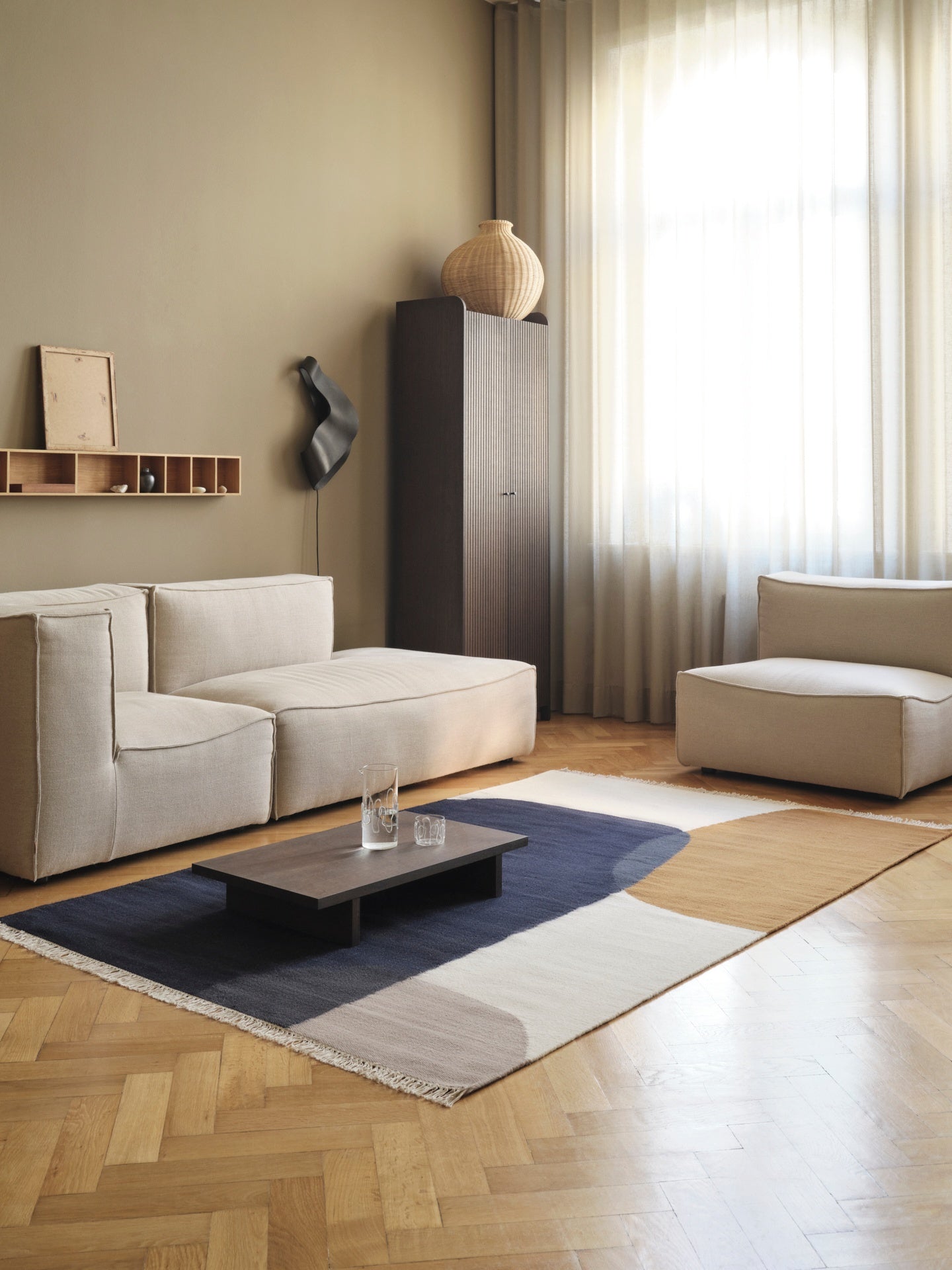 KONA LOW tafel geolied eiken multiplex