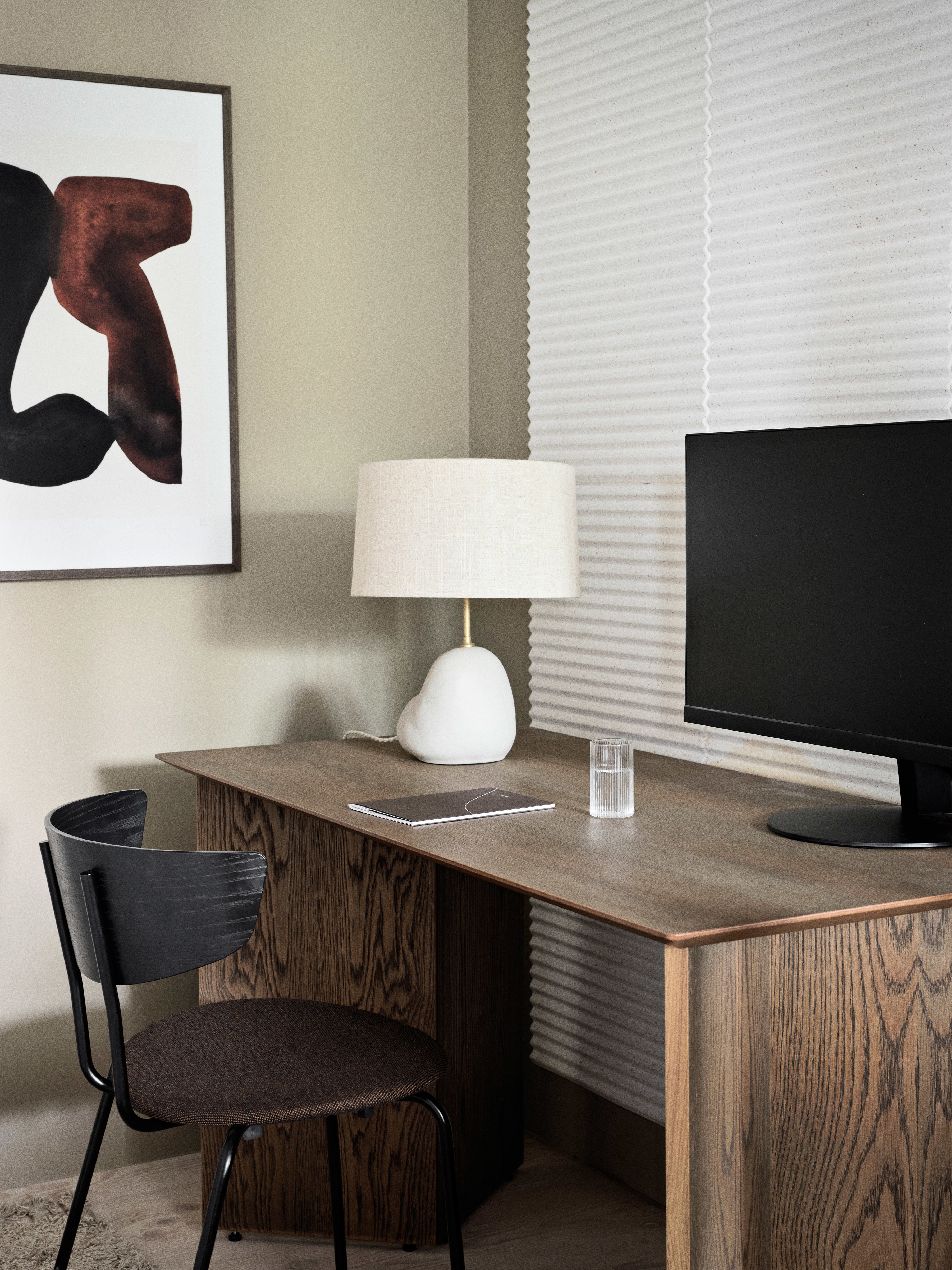 HEBE bedside lamp base broken white