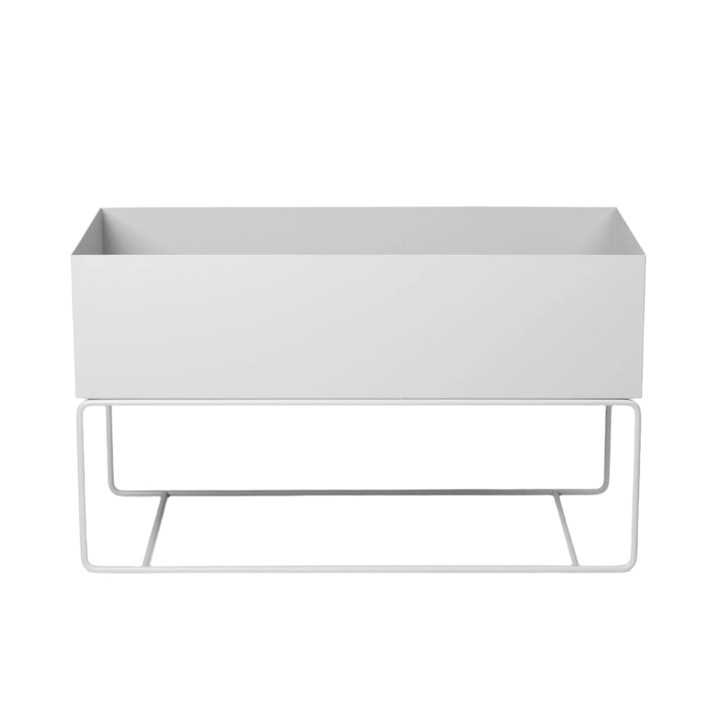 PLANT BOX hellgrauer Blumentopf