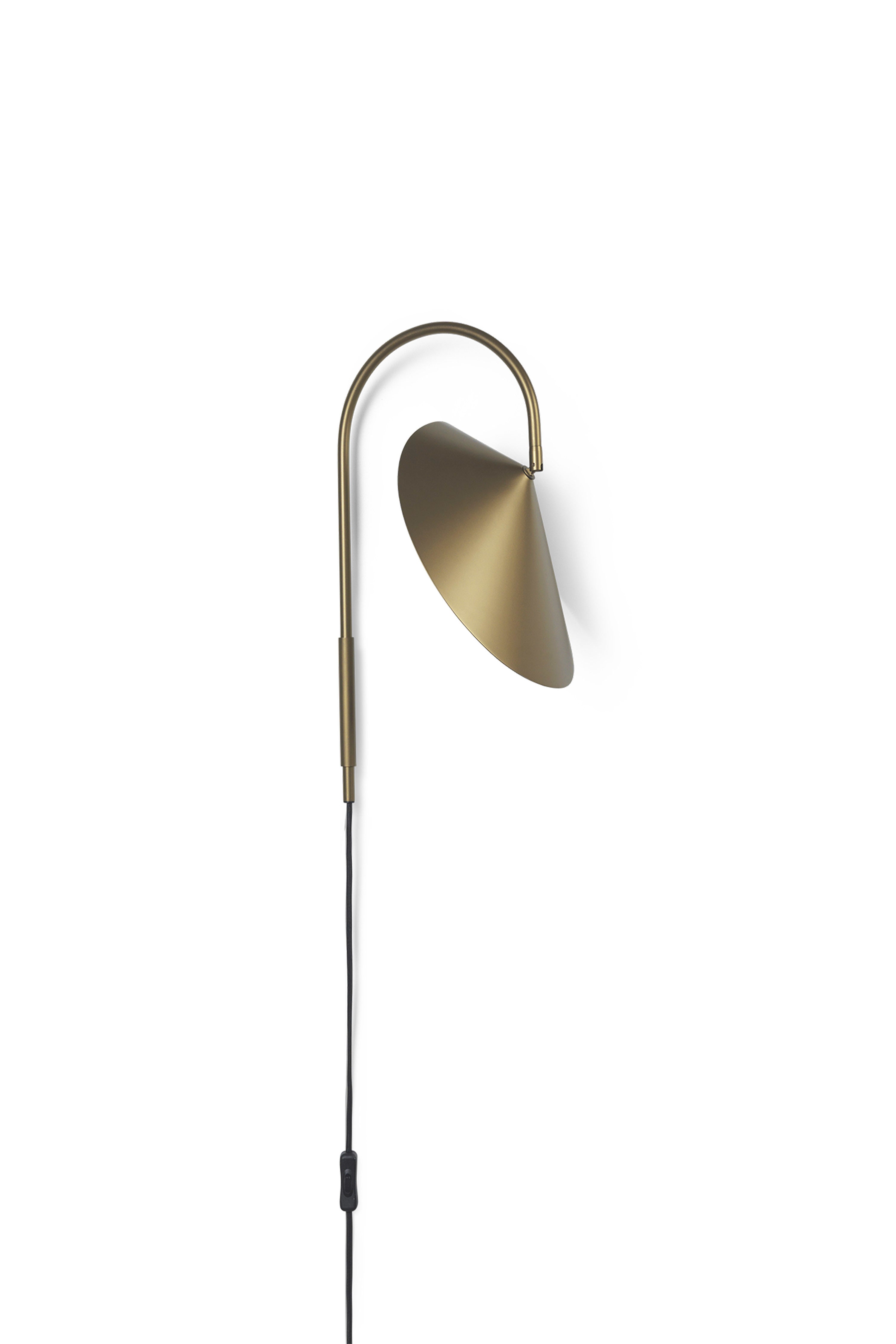 Wandlamp ARUM bruin