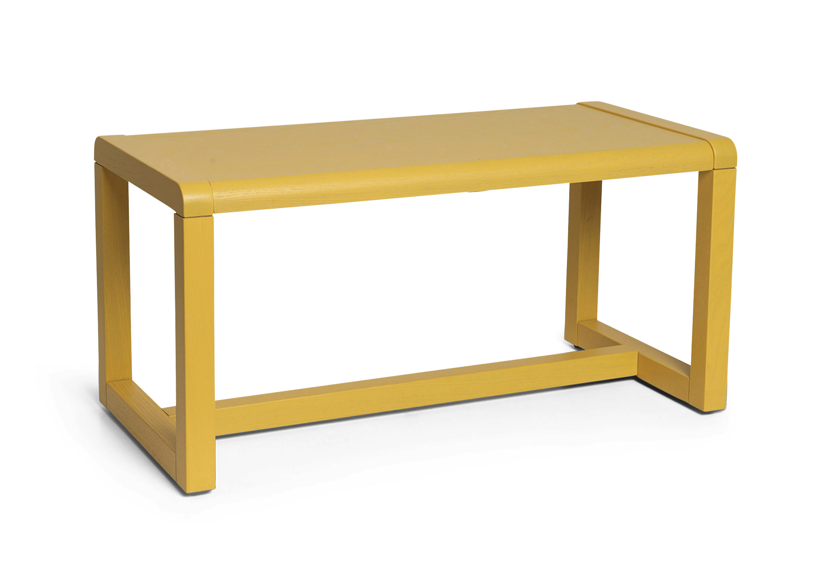 Kinderen bank LITTLE ARCHITECT geel