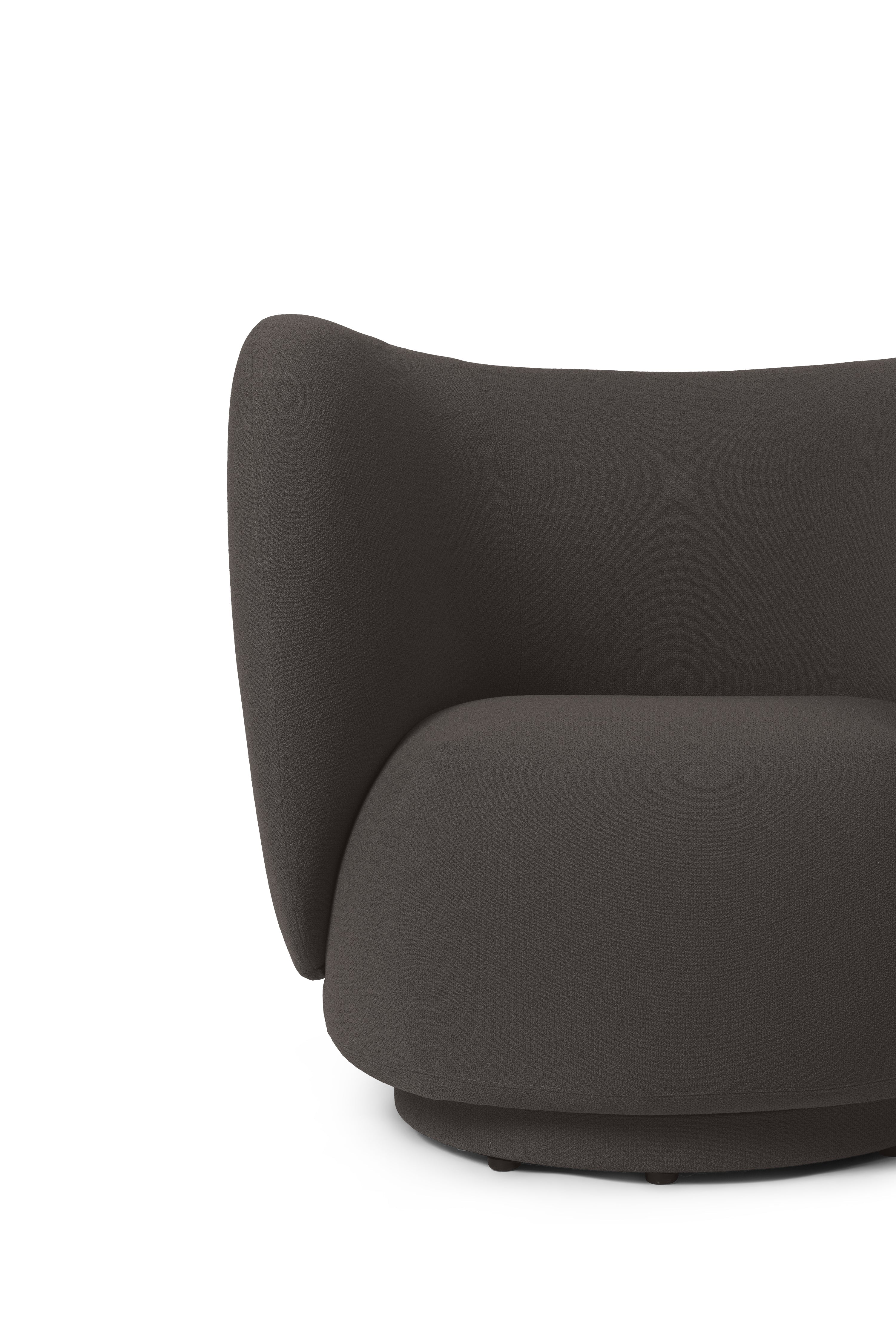 Fauteuil RICO LOUNGE Chocoladekorrel