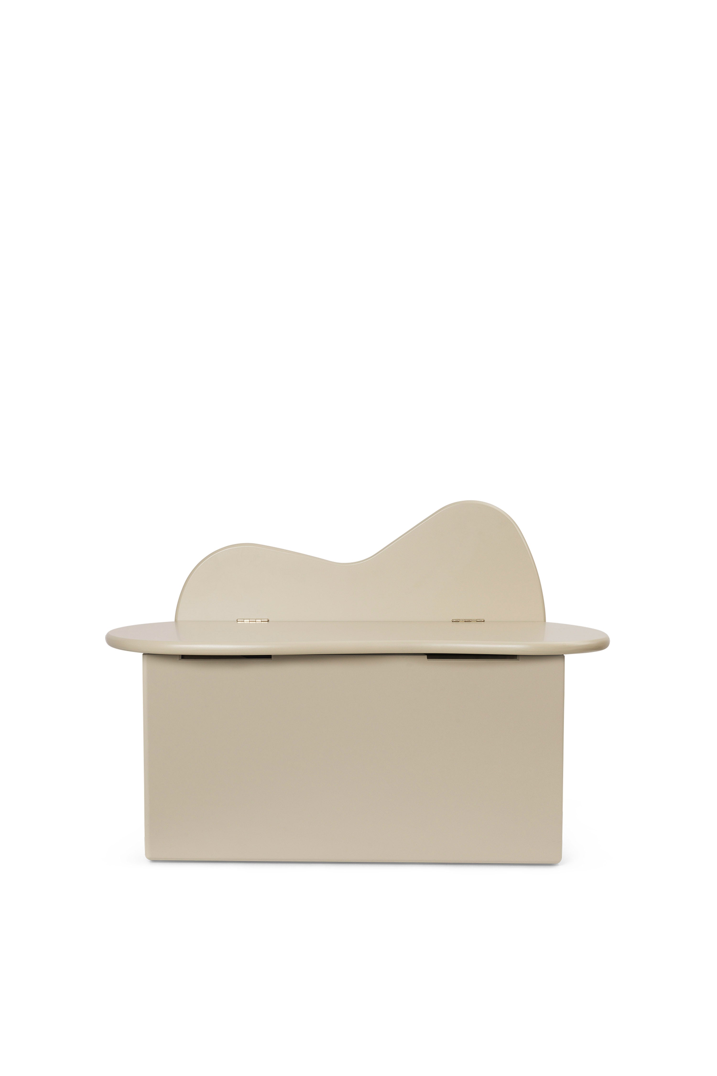 Children's bench with storage SLOPE beige
