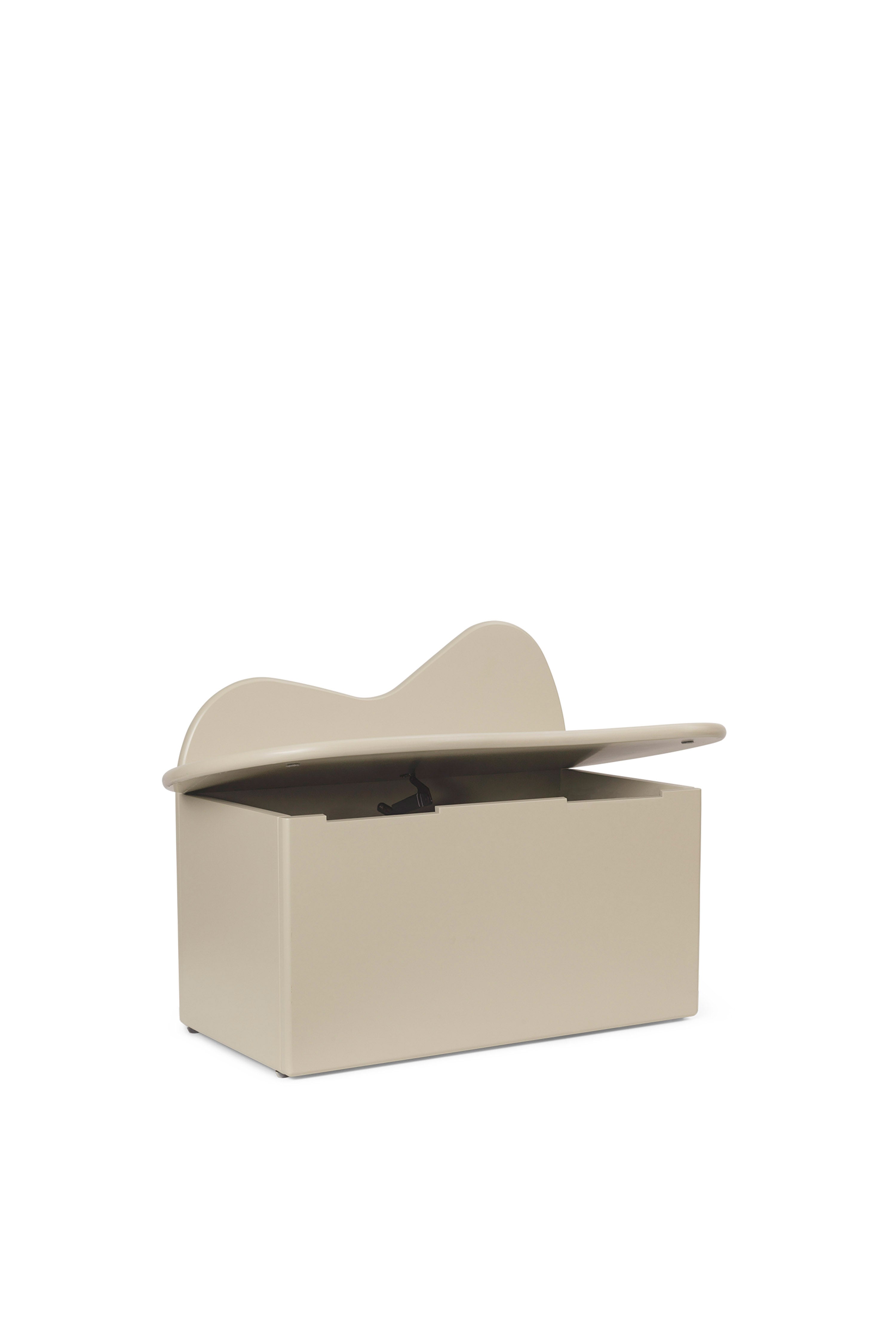 Children's bench with storage SLOPE beige
