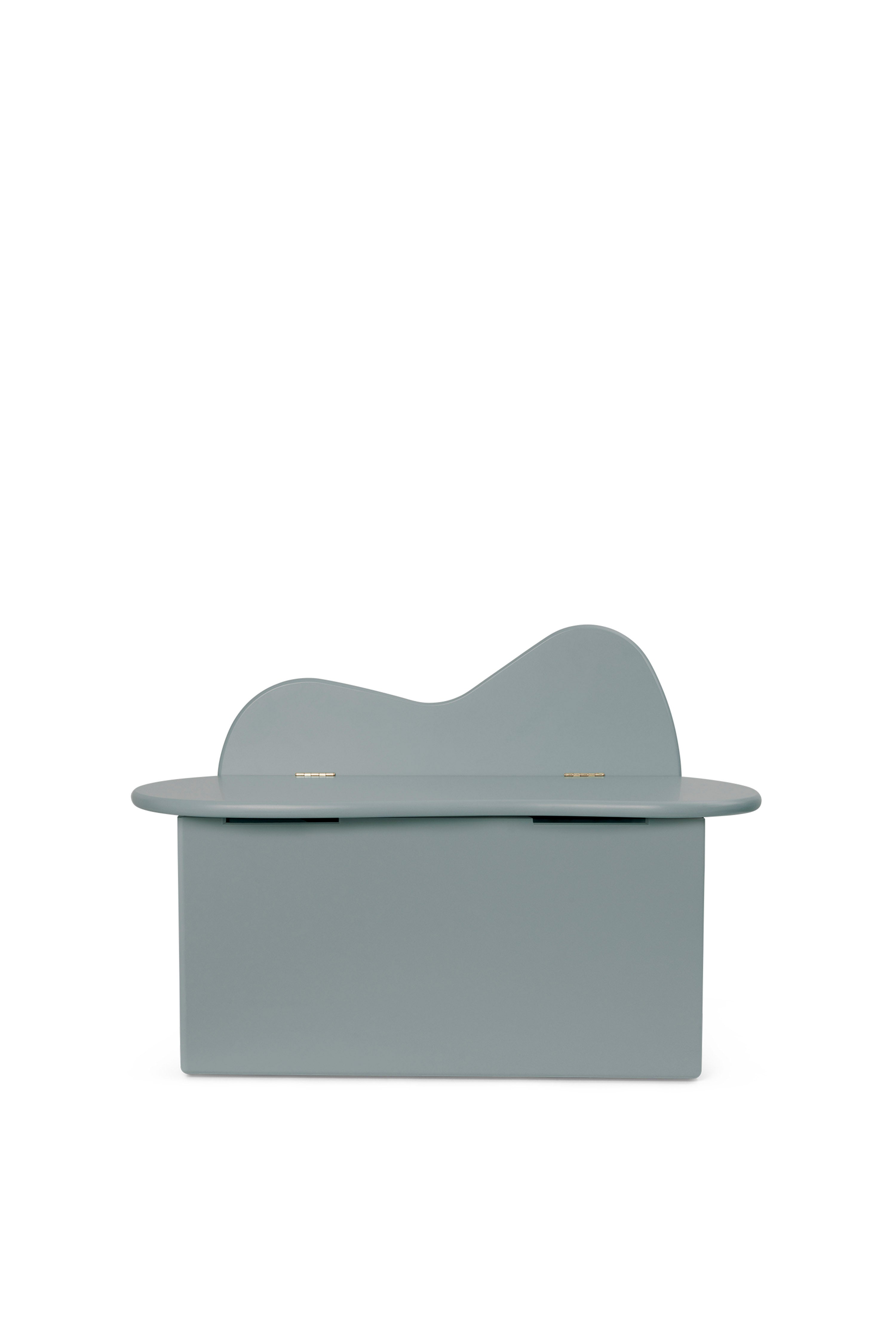 Children's bench with storage SLOPE blue