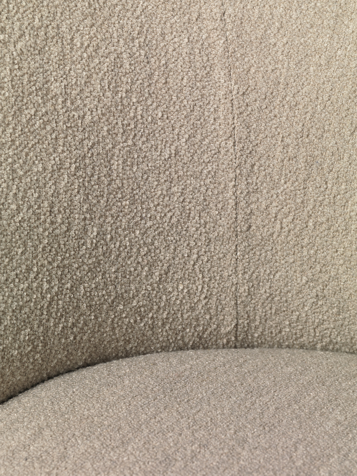 Drehstuhl RICO LOUNGE beige Boucle