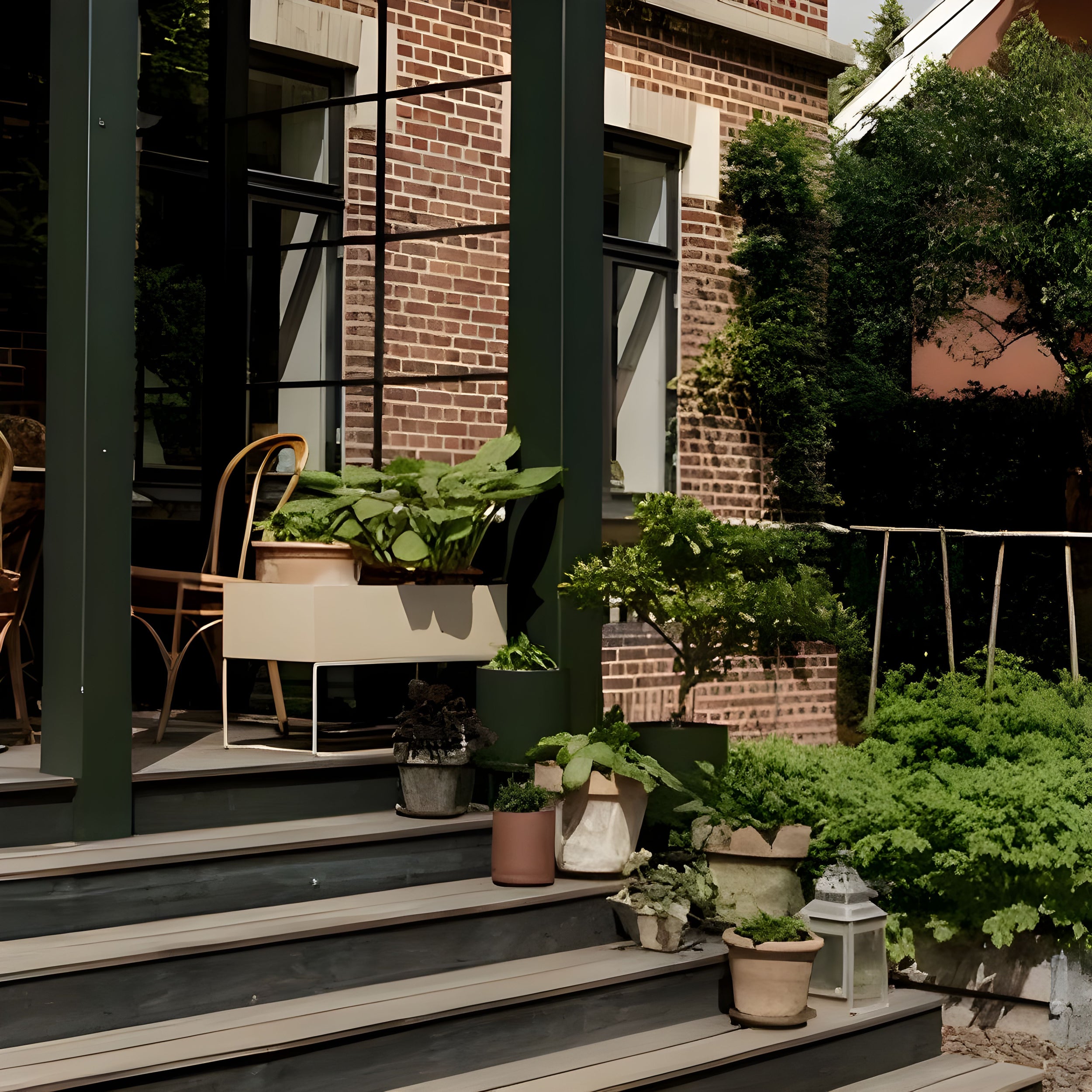 PLANT BOX hellgrauer Blumentopf