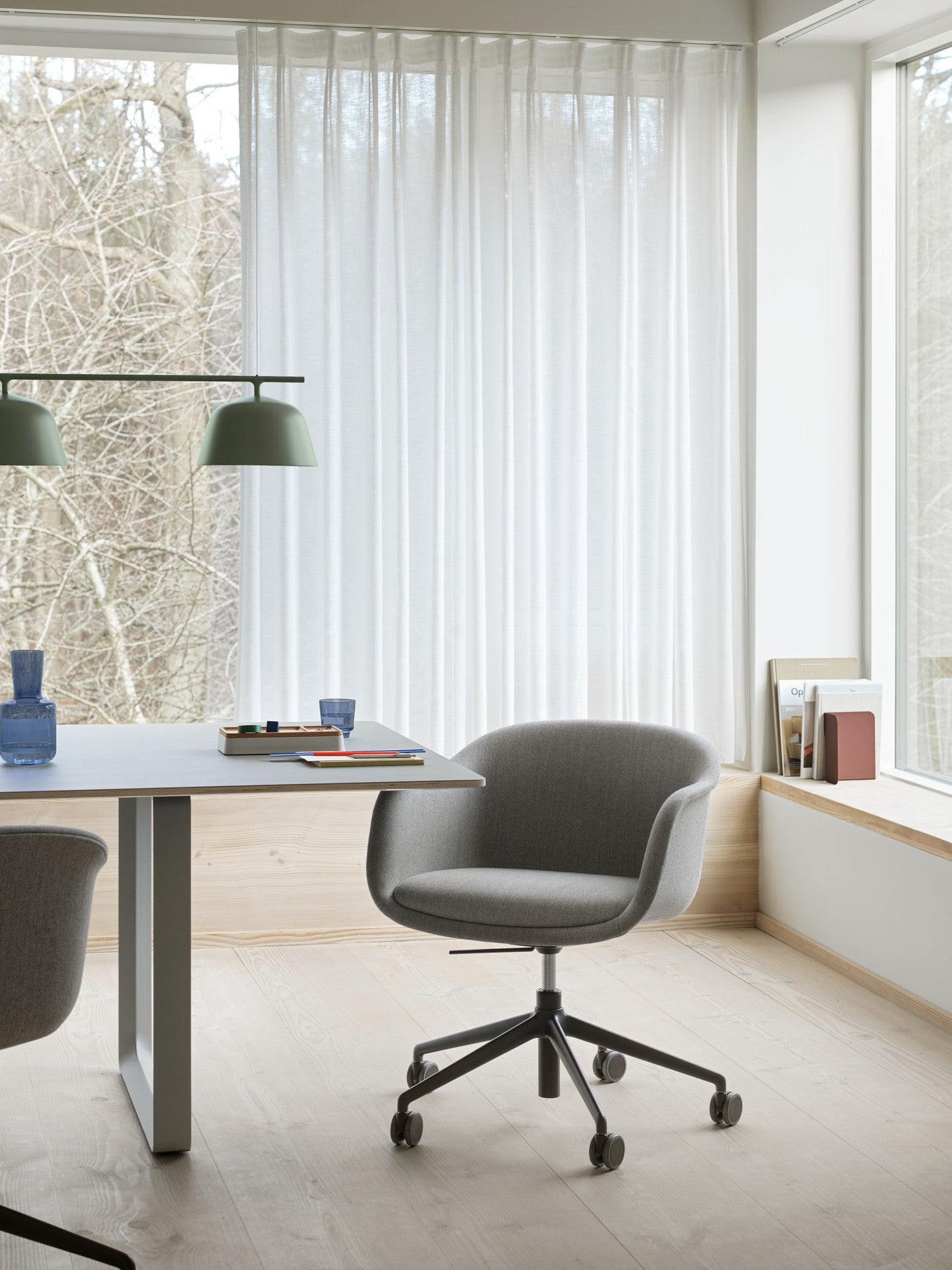 Tafel 70/70 grijs