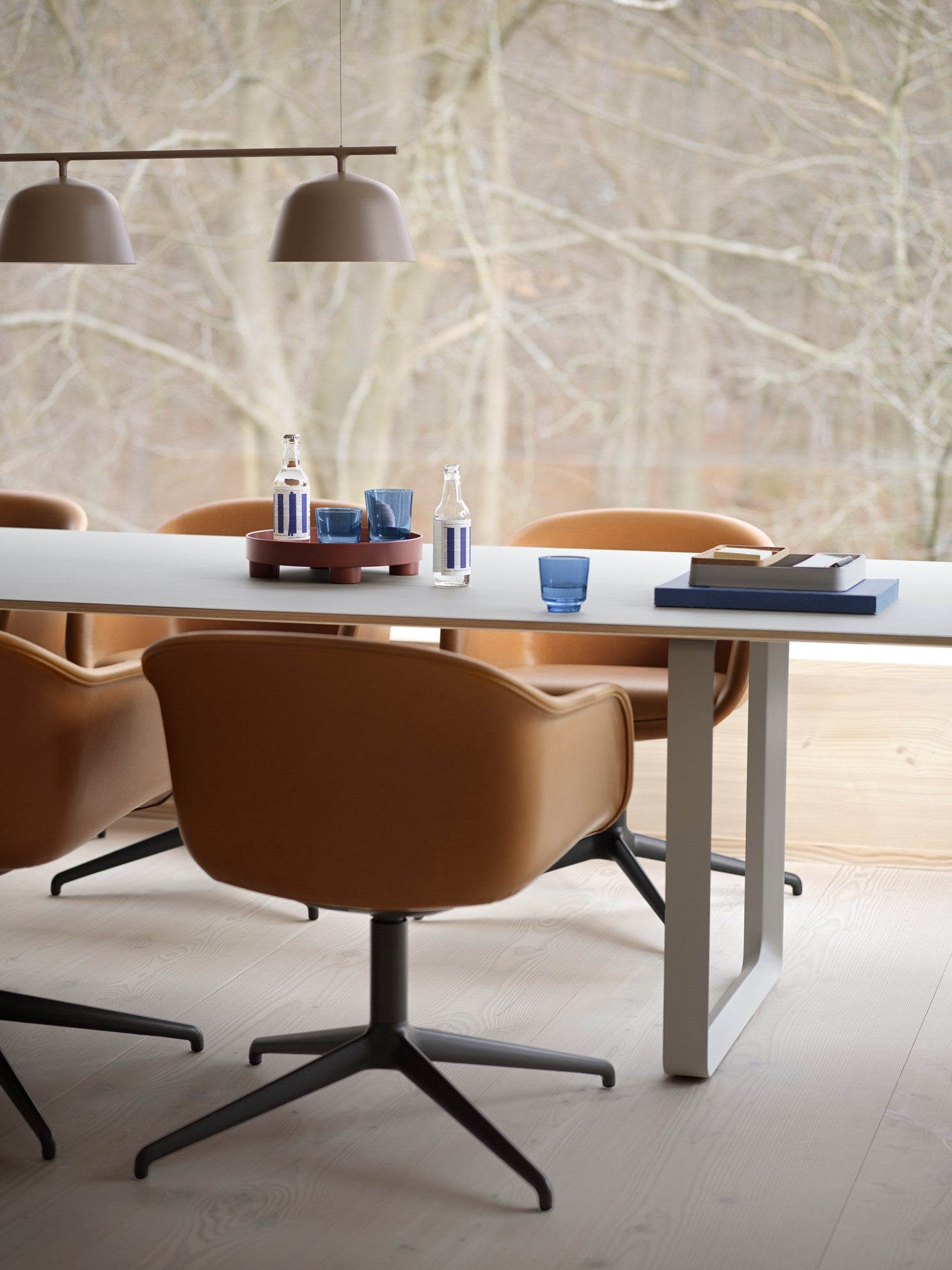 Lampa wisząca AMBIT RAIL taupe