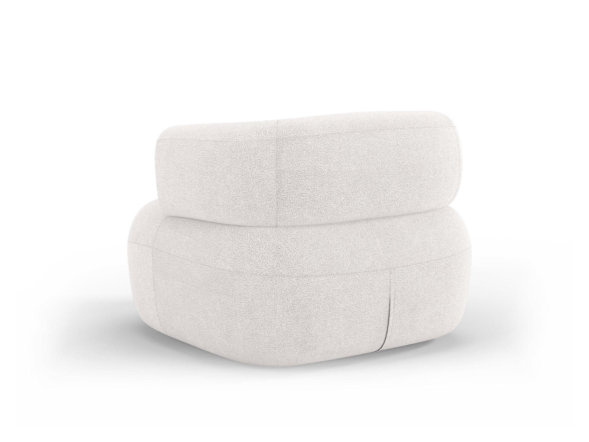 Fotel ALDRIN biały boucle Windsor & Co    Eye on Design