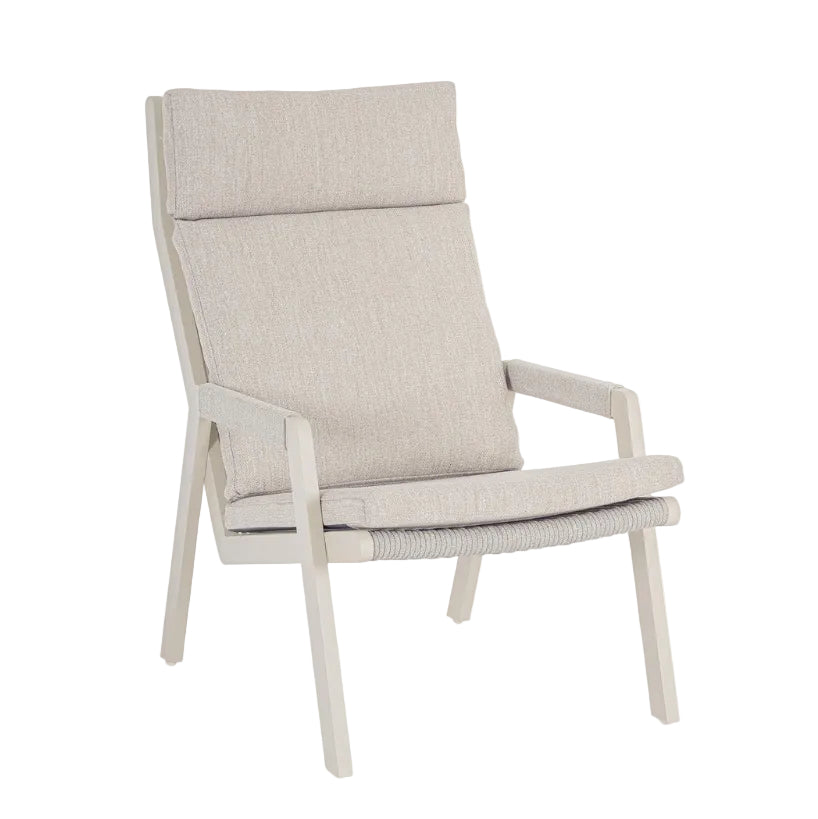 Buitenstoel EMERY beige-grijs