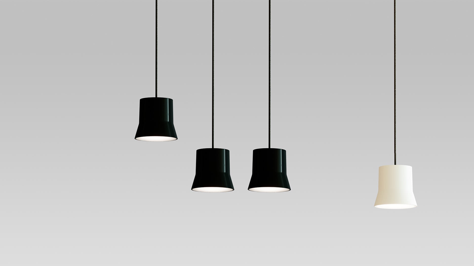 Hanging Lamp GIÒ LIGHT DECENTRATA black