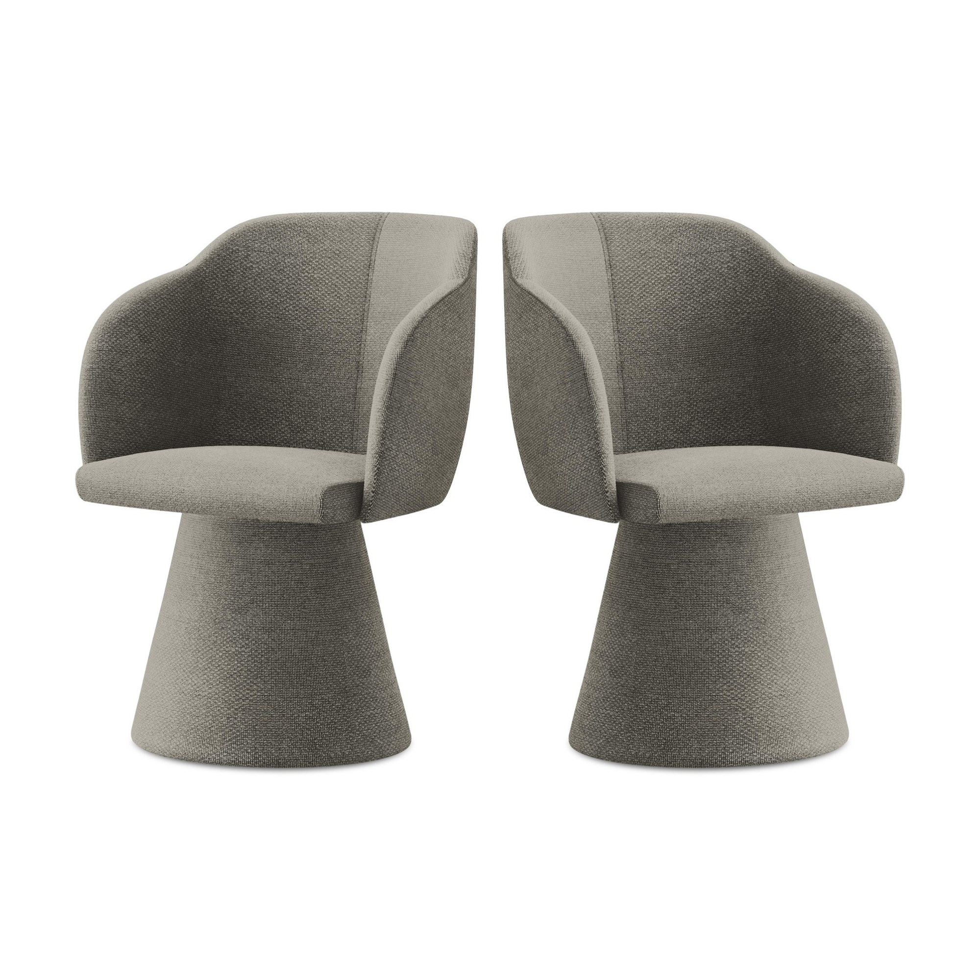 KANOA Chair in Gray Boucle
