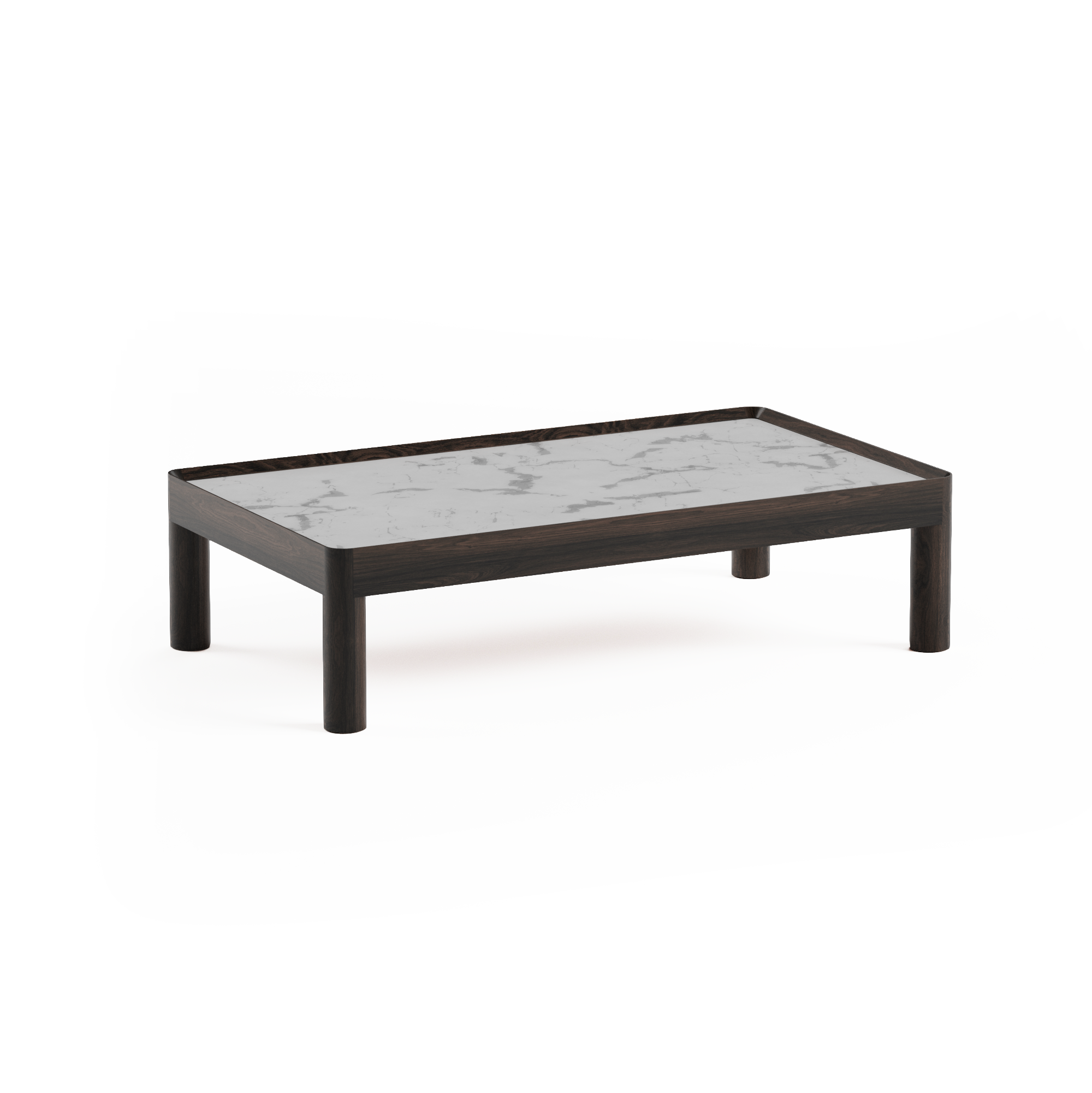 INSET LOW salontafel van eikenhout