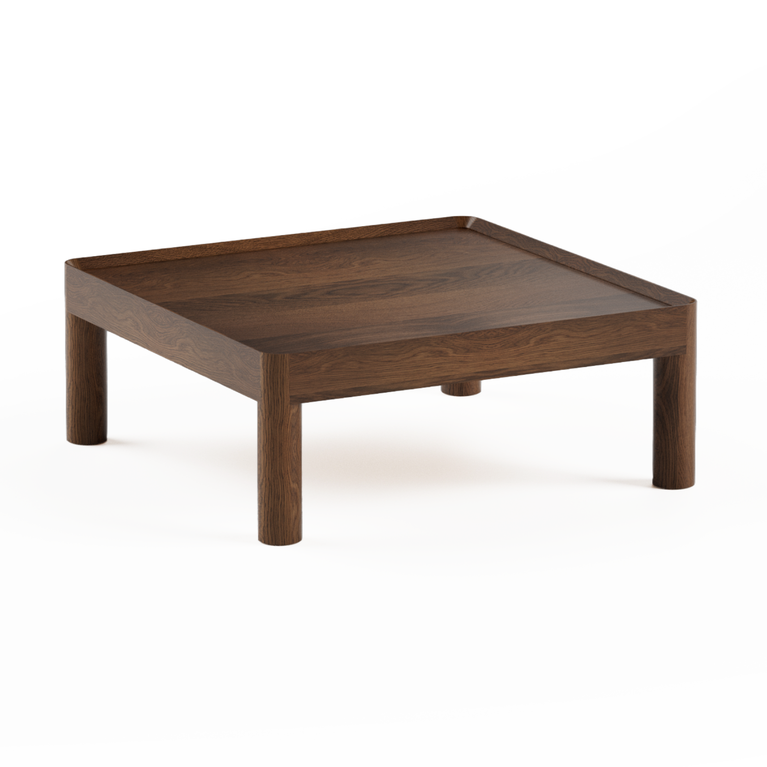 INSET MID salontafel donker eikenhout
