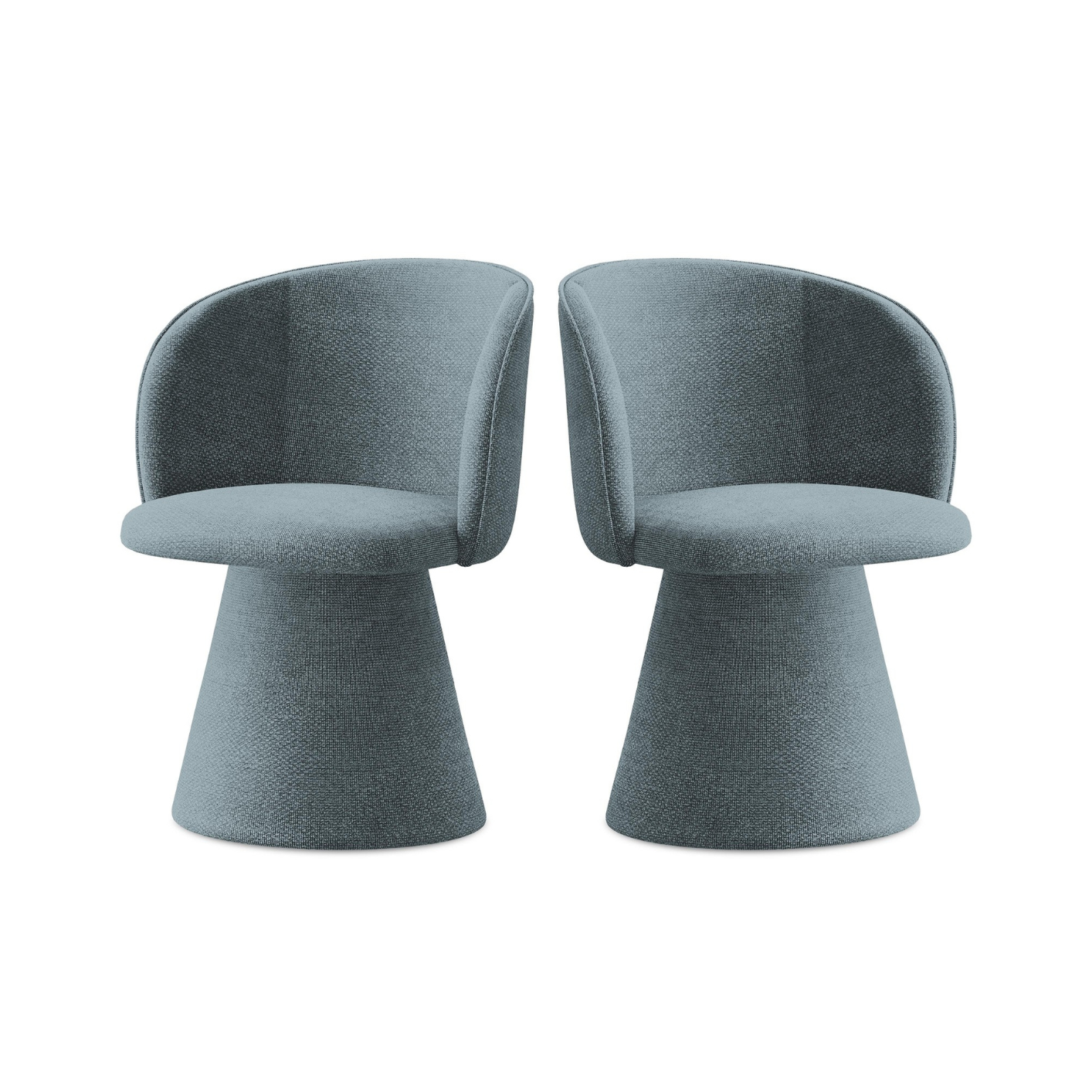 MAIA Chair Denim Blue Boucle