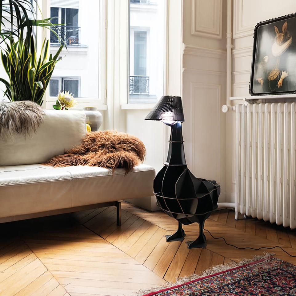 Lamp JUNON zwart