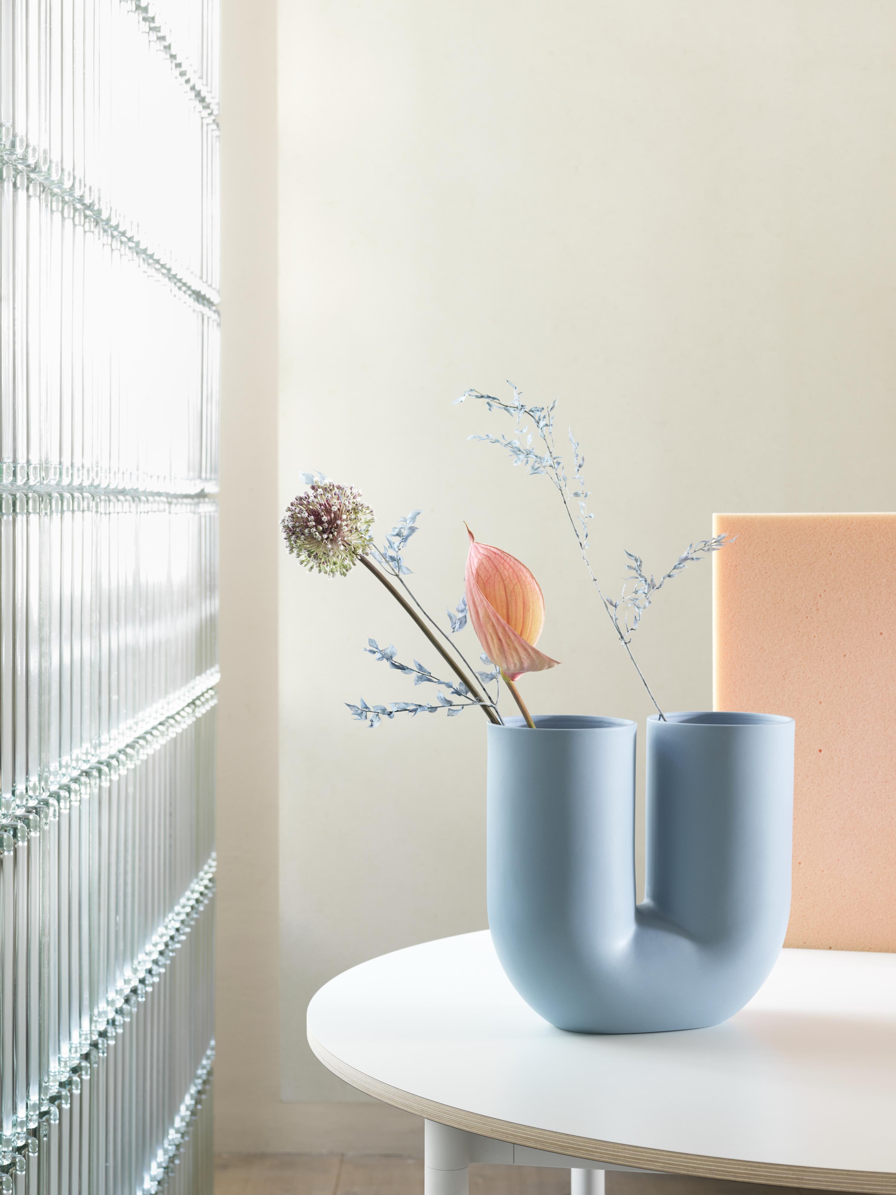Vase KINK himmelblau