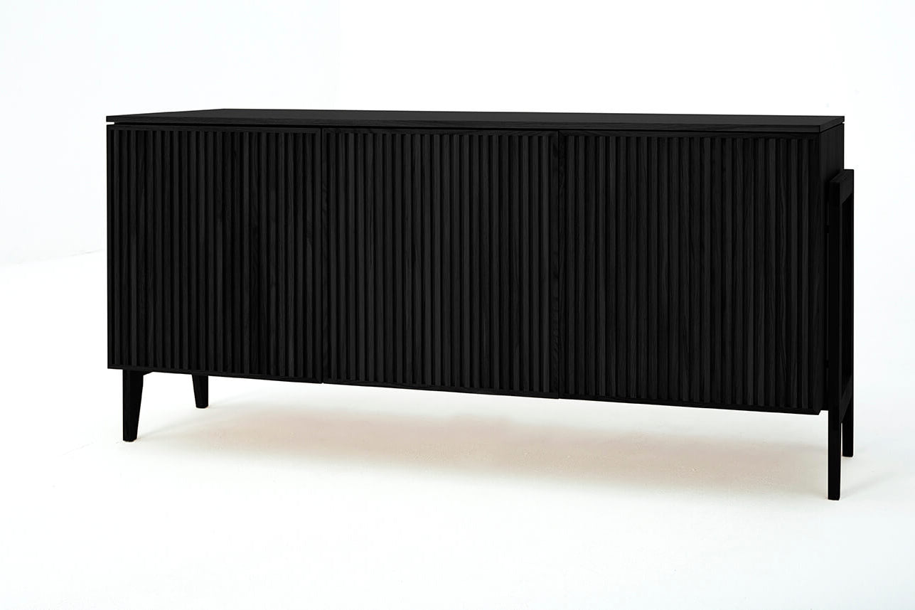 Kommode PHAB Eiche Schwarz