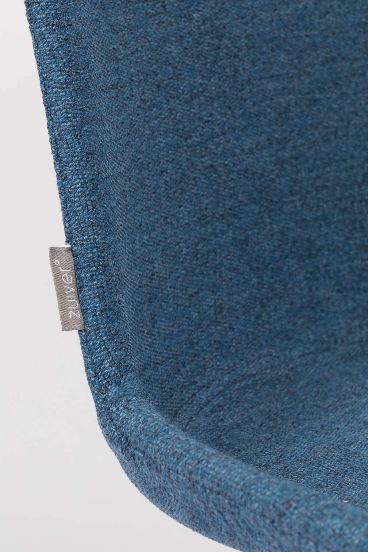 Krzesło ALBERT KUIP SOFT niebieski Zuiver    Eye on Design