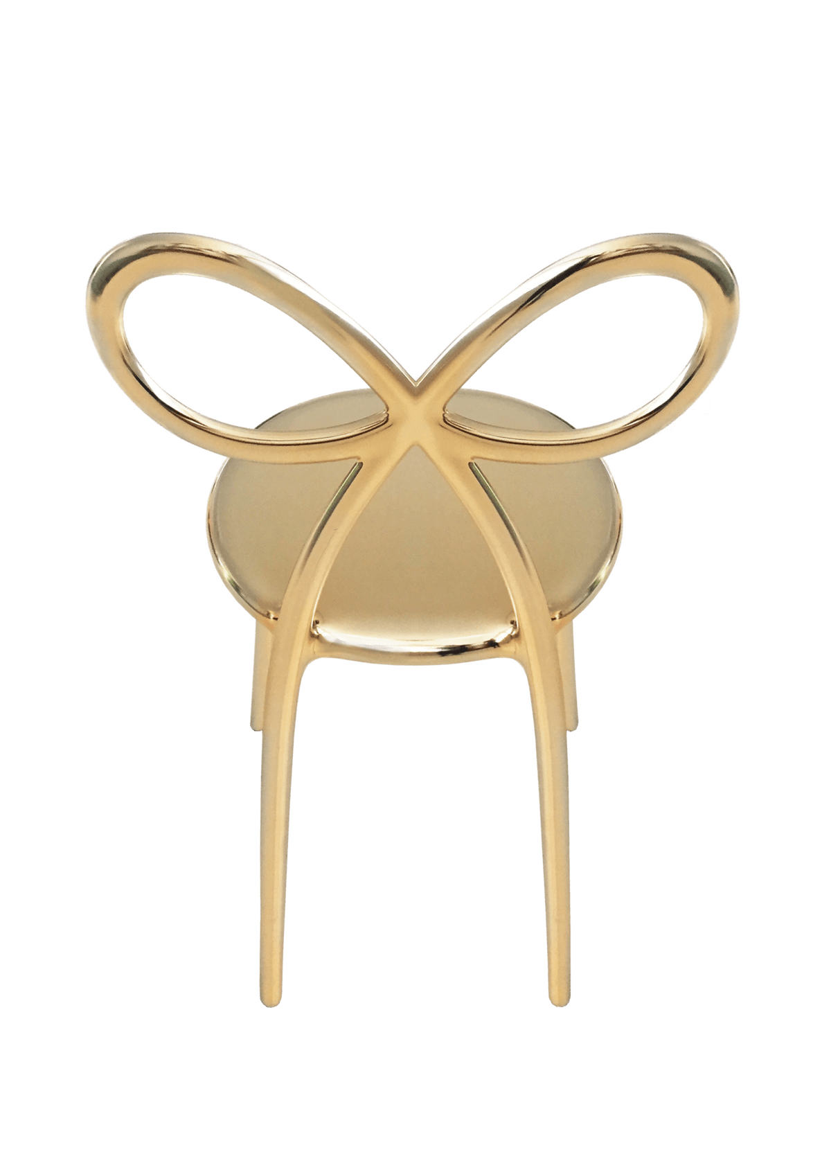 Krzesło RIBBON złoty Qeeboo    Eye on Design