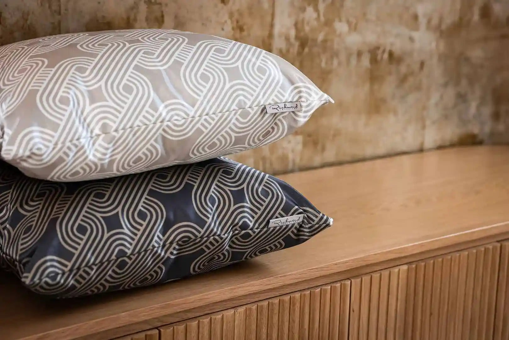 Kussen MEAGAN donkerbruin