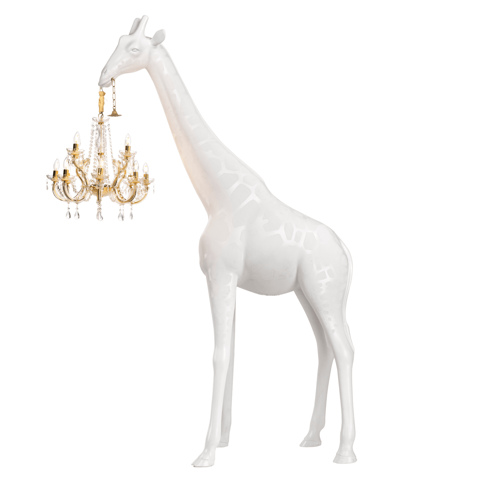 Lampa GIRAFFE IN LOVE M biała Qeeboo    Eye on Design