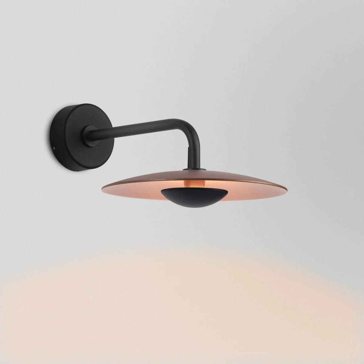 Lampa ścienna zewnętrzna GINGER rdzawobrązowy Marset    Eye on Design