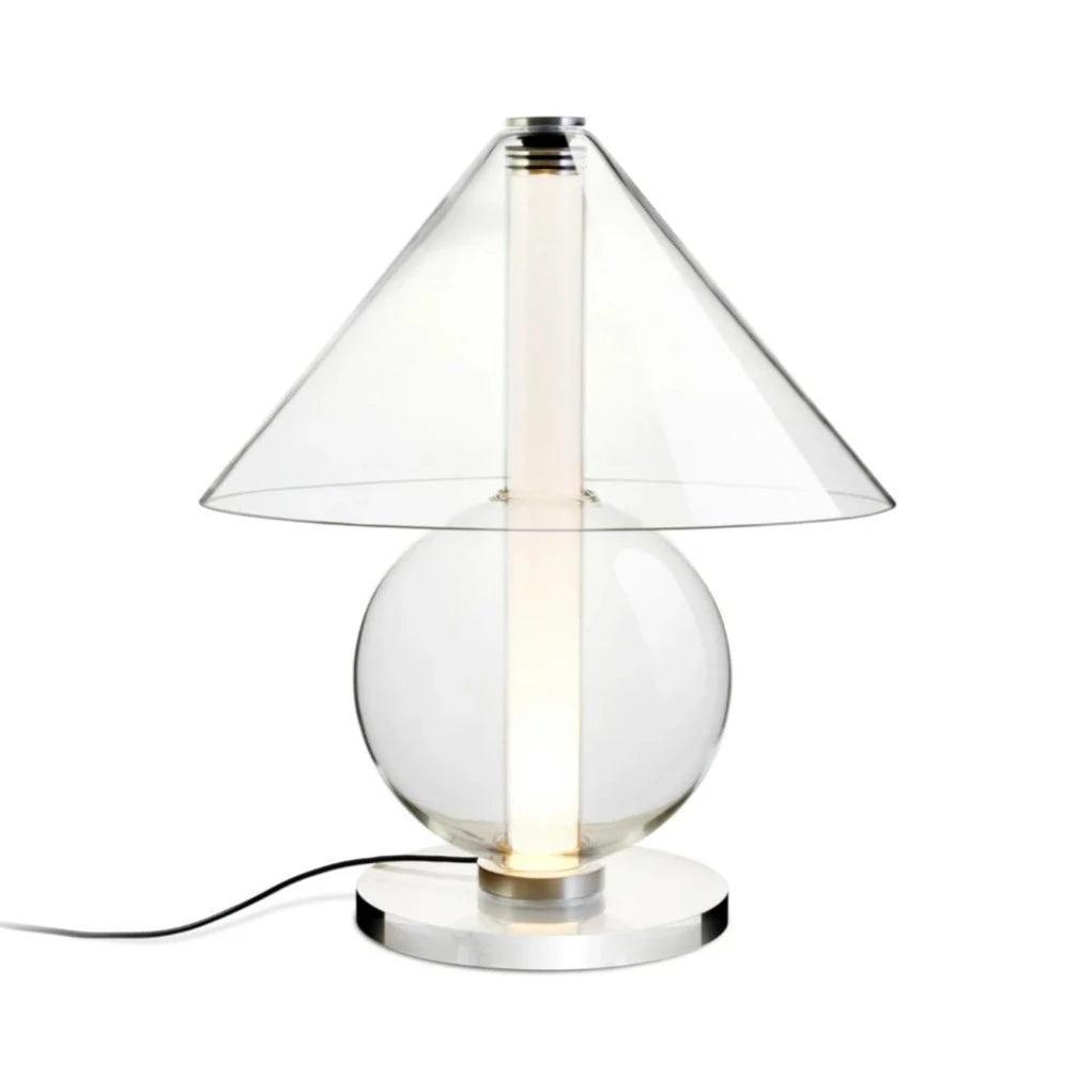 Lampa stołowa FRAGILE przezroczysty Marset    Eye on Design