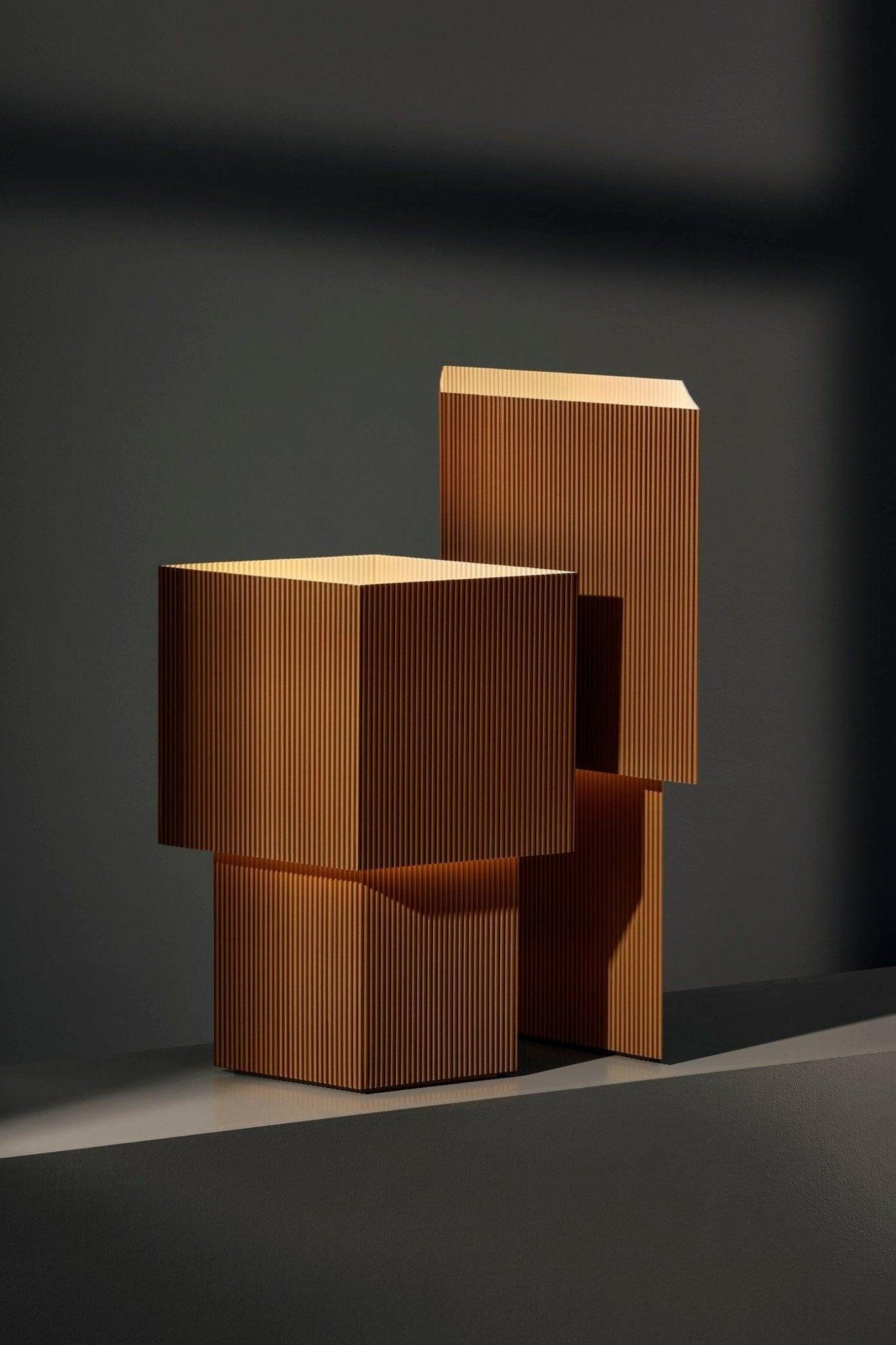 Lampa stołowa ROMB kumin Pholc    Eye on Design