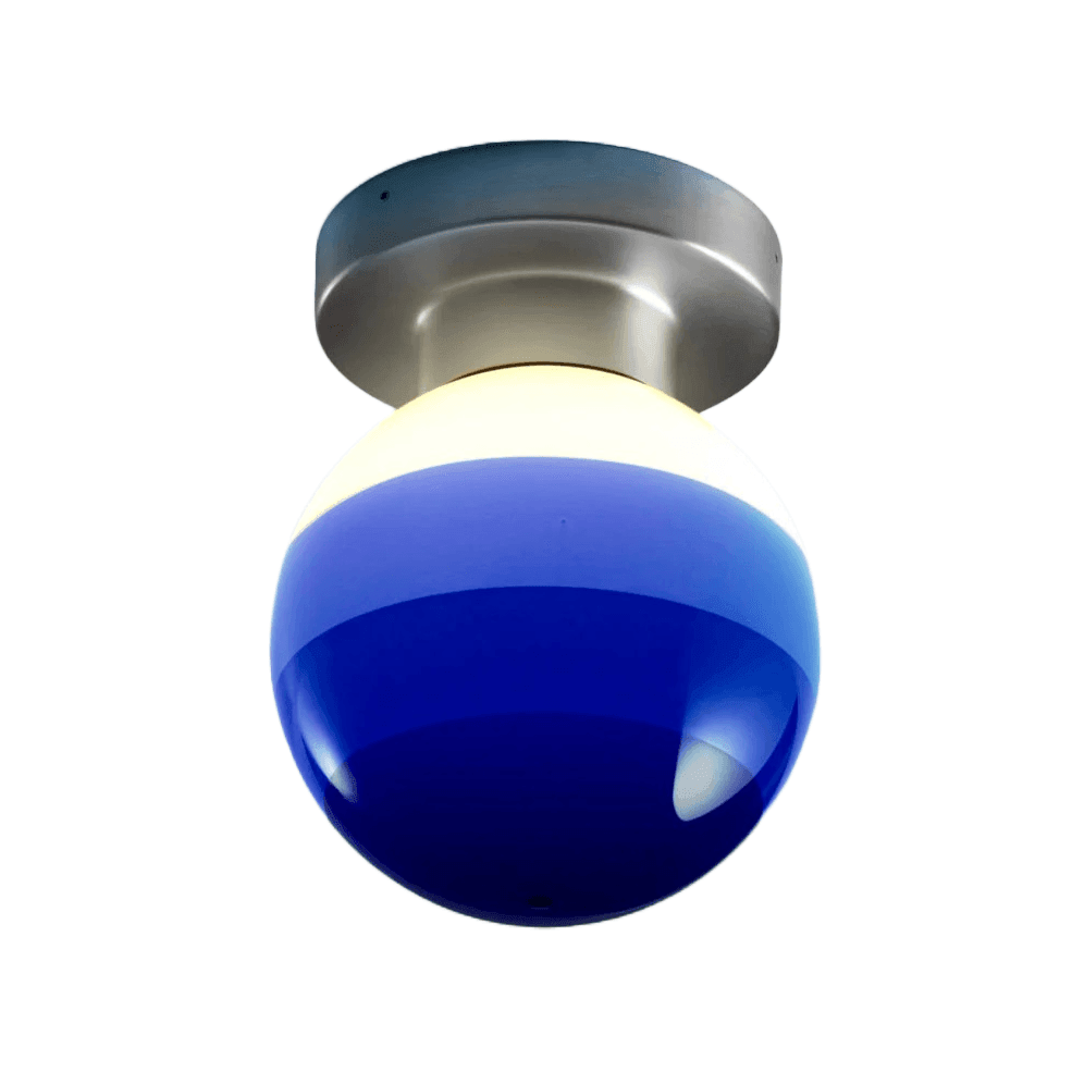 Lampa sufitowa DIPPING niebieski Marset grafitowy   Eye on Design