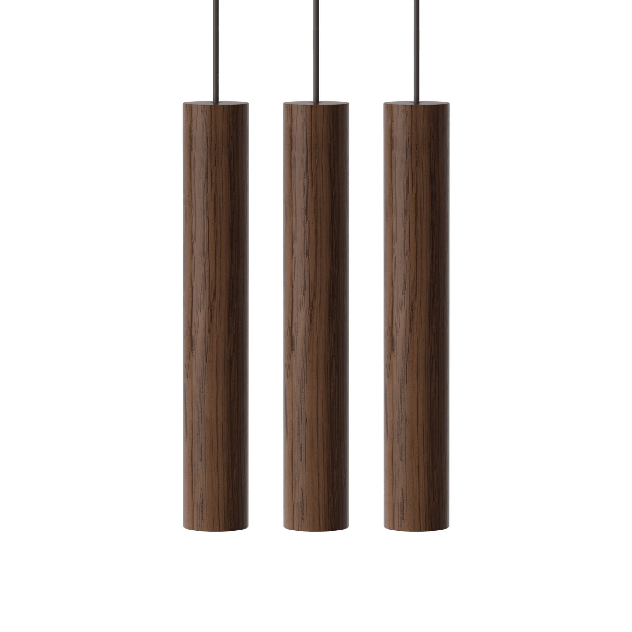 Lampa wisząca CHIMES CLUSTER 3 ciemny dąb UMAGE    Eye on Design