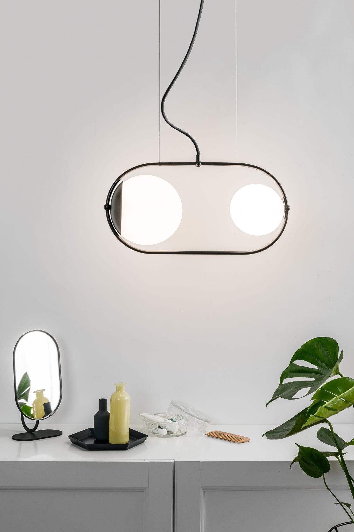 Lampa wisząca KOBAN DUO czarny Ummo    Eye on Design