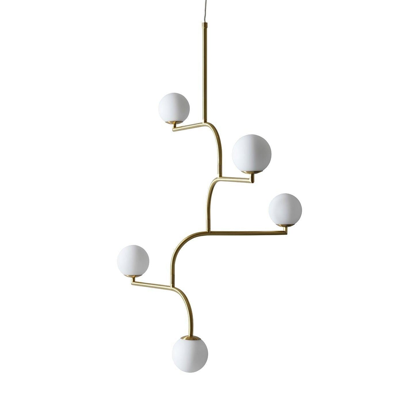 Lampa wisząca MOBIL GRAND mosiężny Pholc    Eye on Design