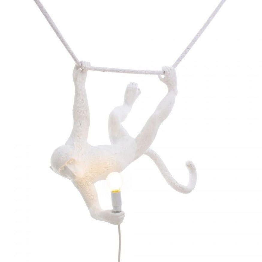 Lampa wisząca MONKEY SWING biały Seletti    Eye on Design