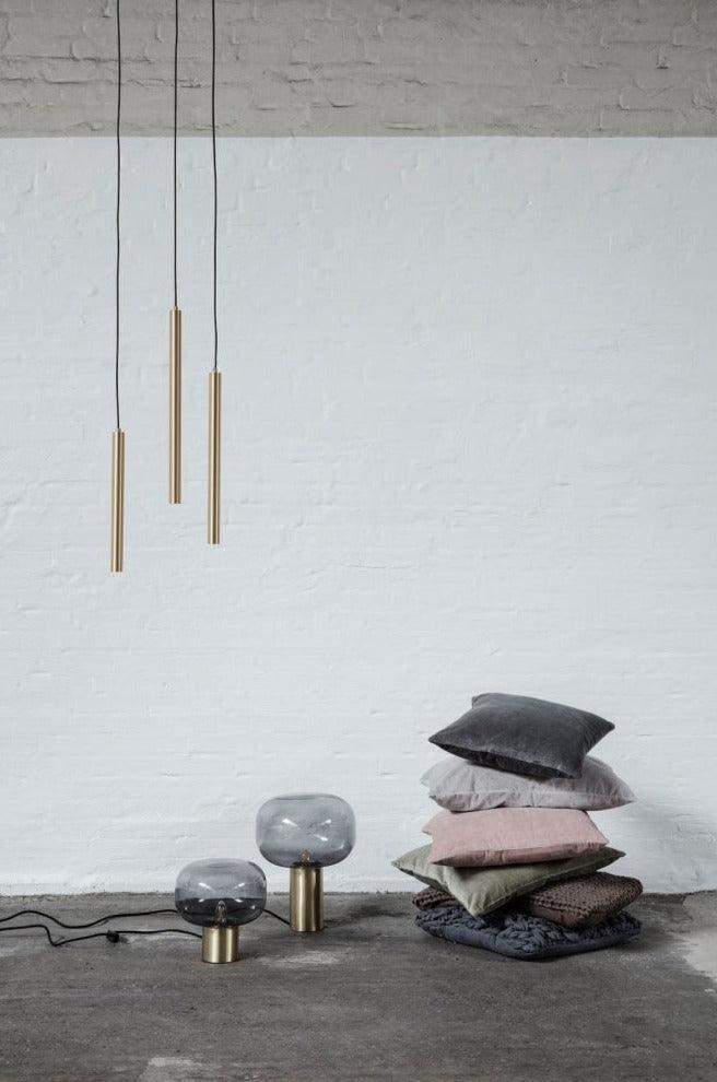 Lampa wisząca PIPE mosiądz NORR11    Eye on Design