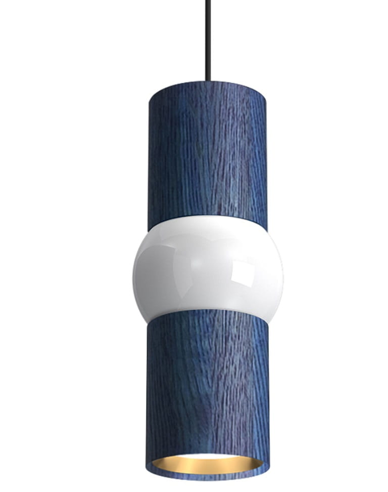 Hanglamp LIGHTBONE blauwe eik