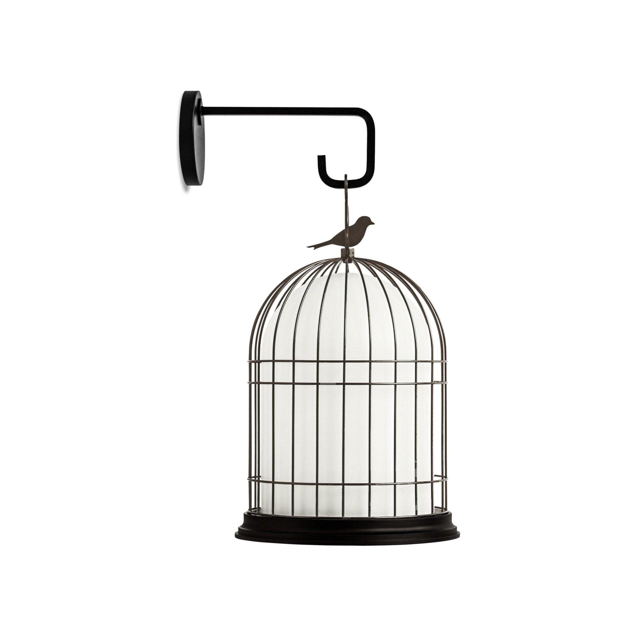 Lampa zewnętrzna FREEDOM brązowy Contardi podstawa ścienna z hakiem   Eye on Design