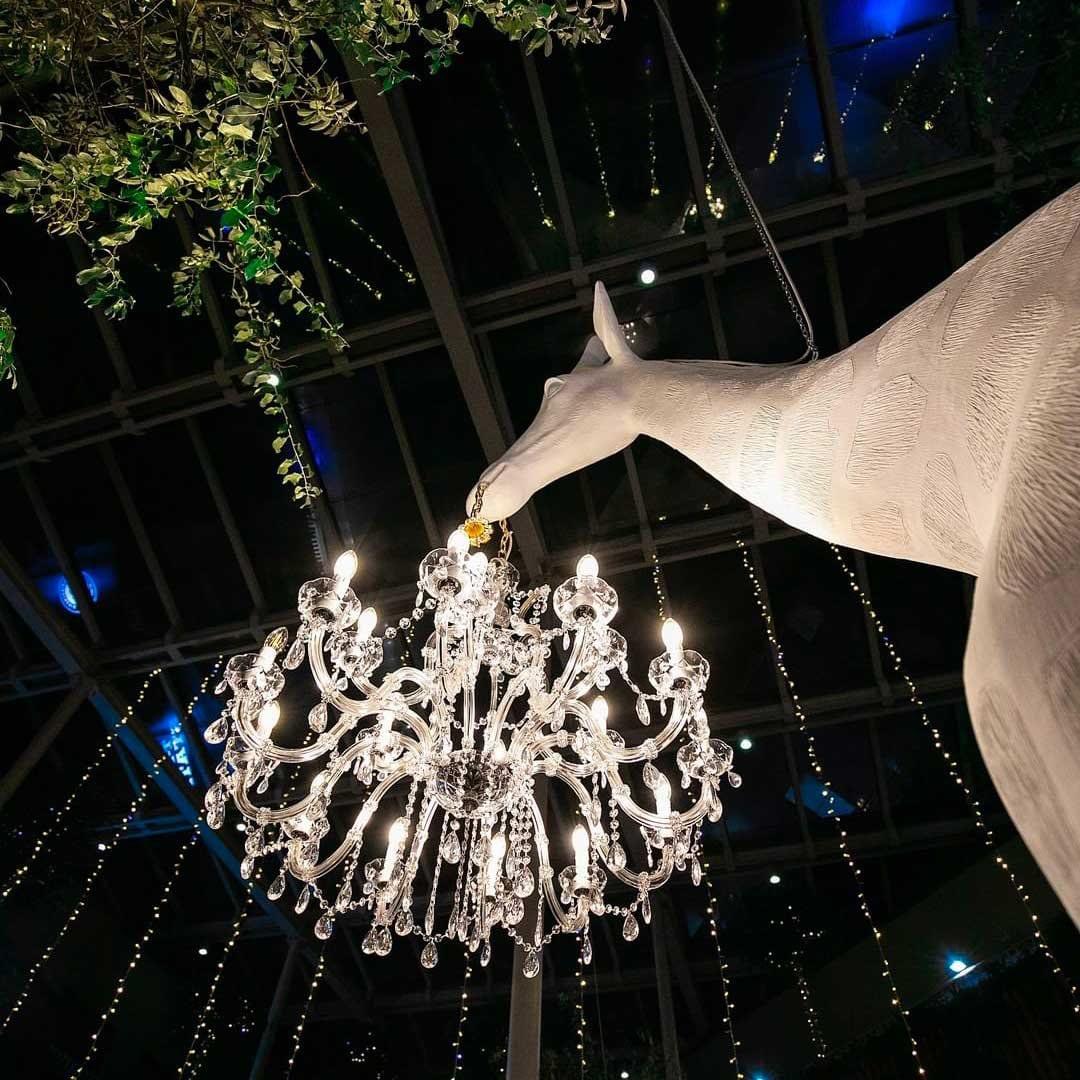 Lampa zewnętrzna GIRAFFE IN LOVE XL biała Qeeboo    Eye on Design