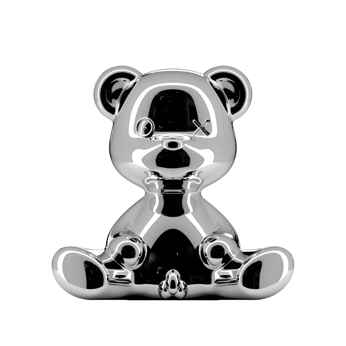 Lampka TEDDY BOY srebrny Qeeboo    Eye on Design