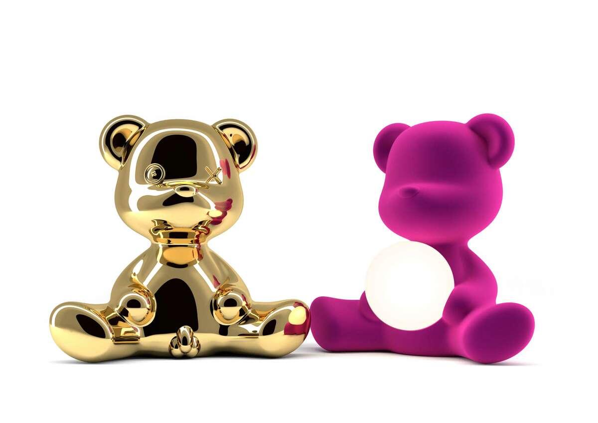 Lampka TEDDY BOY złoty Qeeboo    Eye on Design