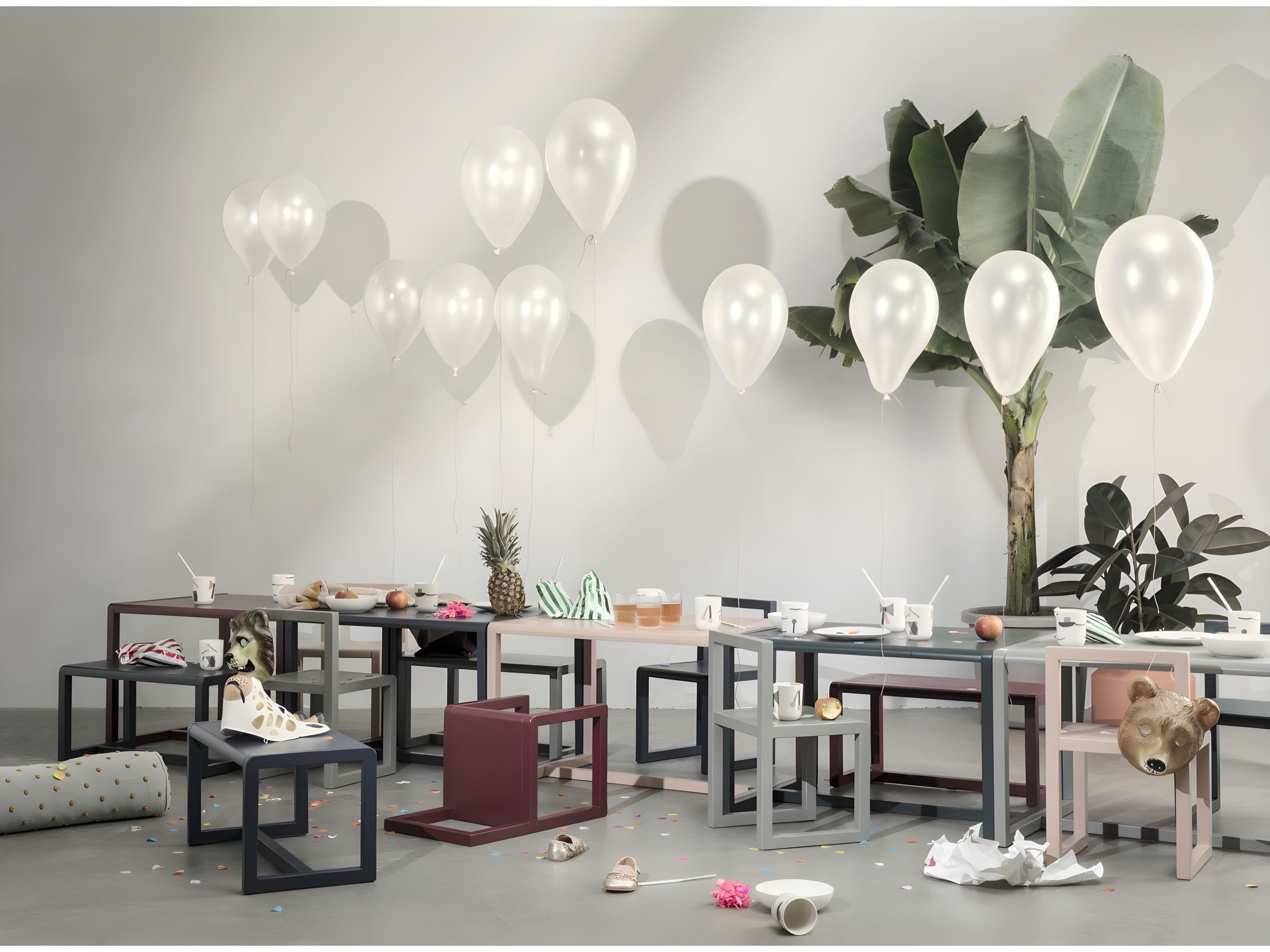 LITTLE ARCHITECT roter Kinderstuhl 