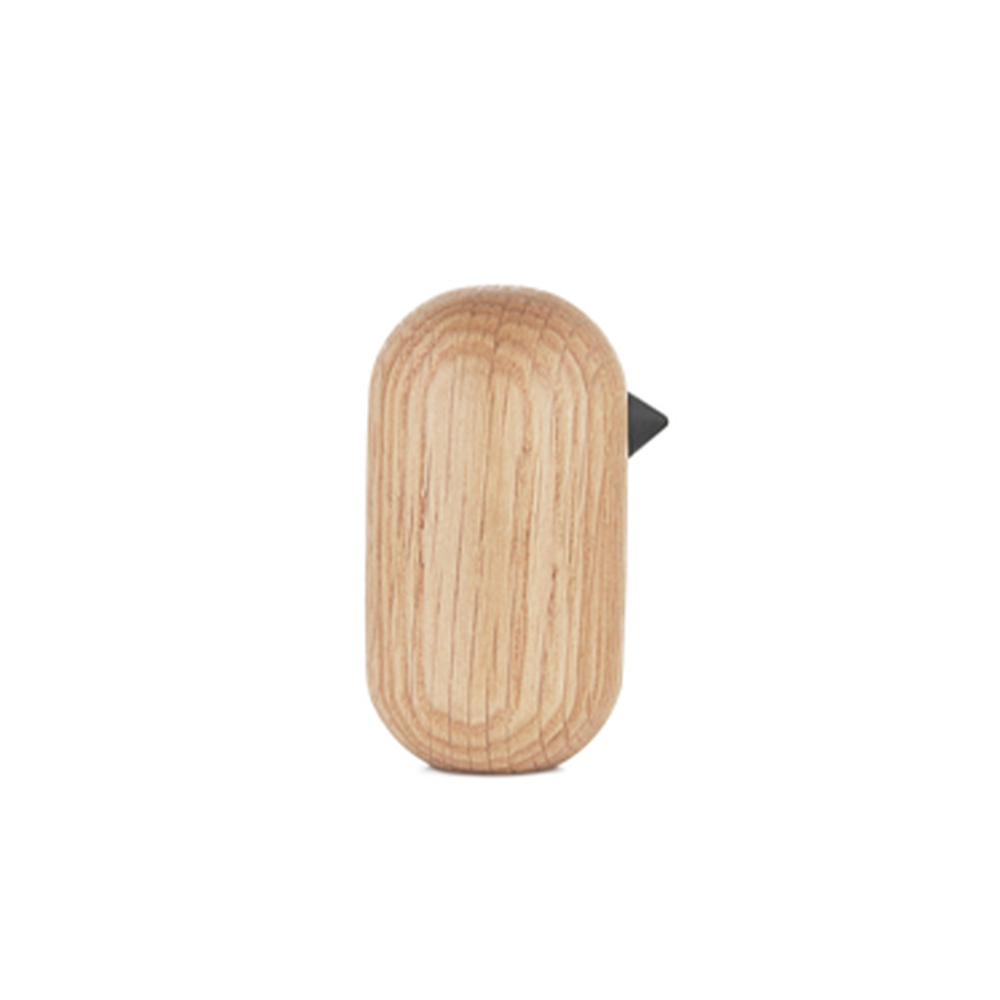 Figurine KLEINE VOGEL eikenhout