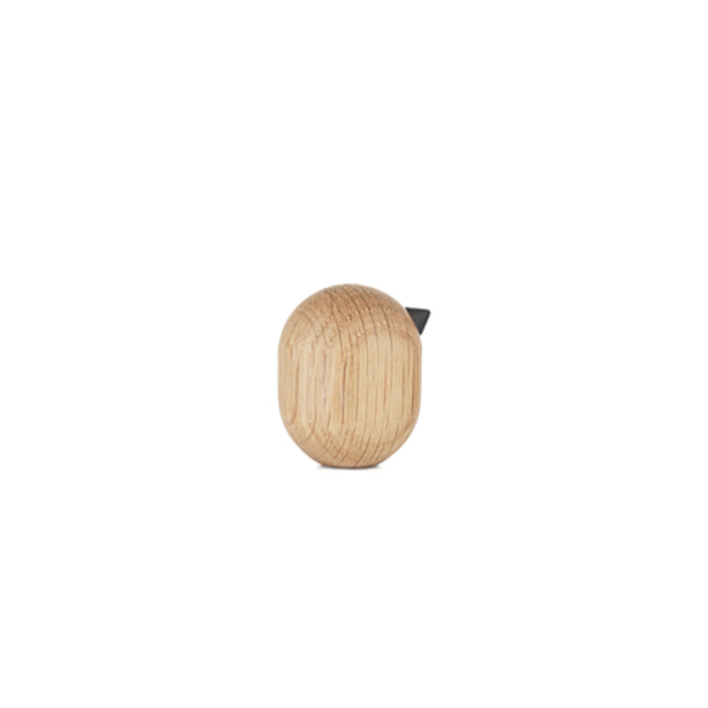 Figurine KLEINE VOGEL eikenhout