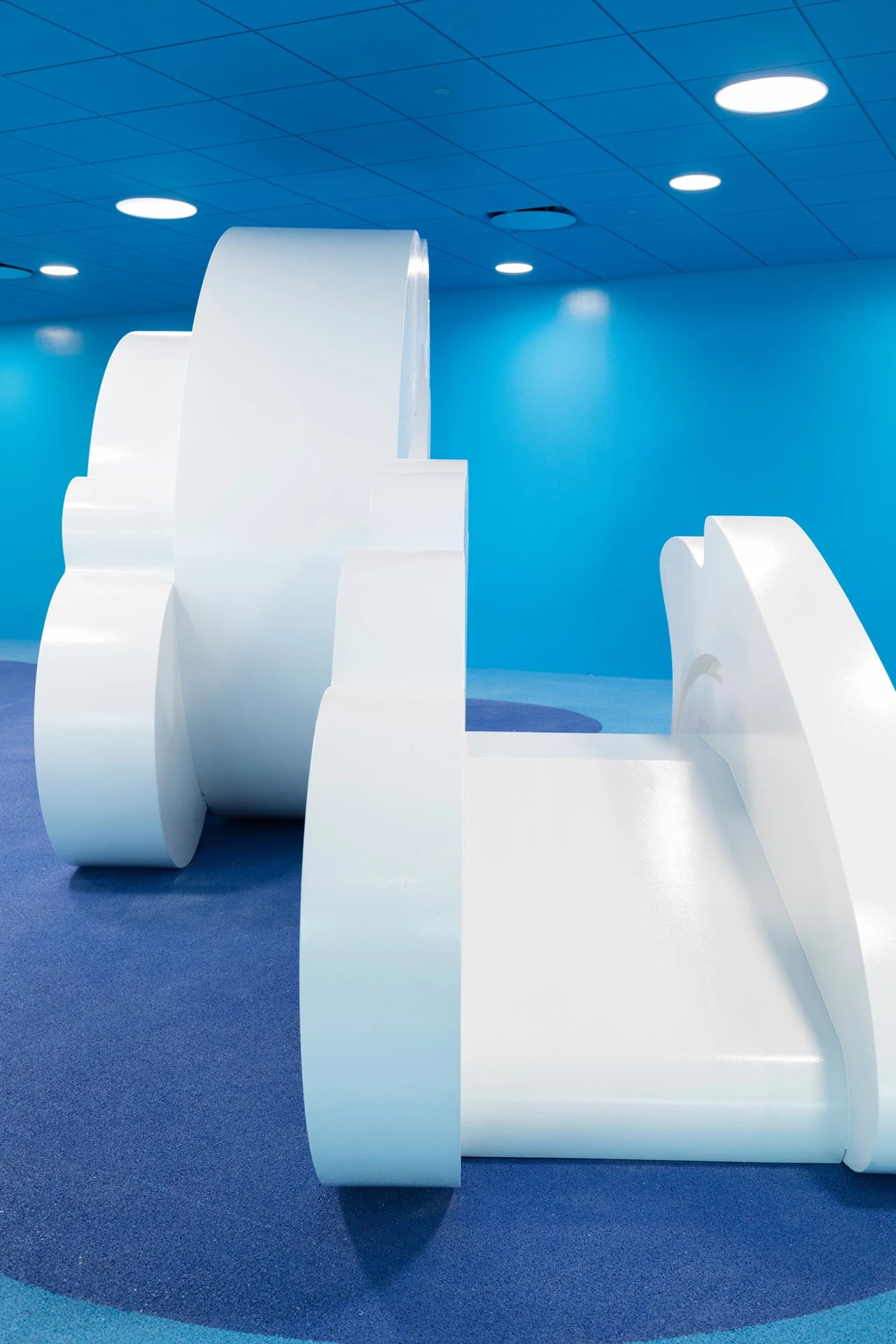 Einbau-Deckenleuchte LP SLIM ROUND RECESSED schwarz